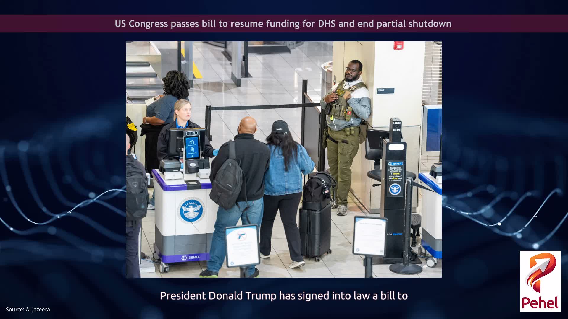 US Congress passes bill to resume funding for DHS and end partial shutdown