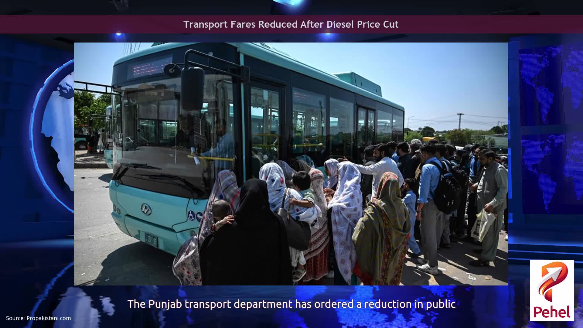 Transport Fares Reduced After Diesel Price Cut