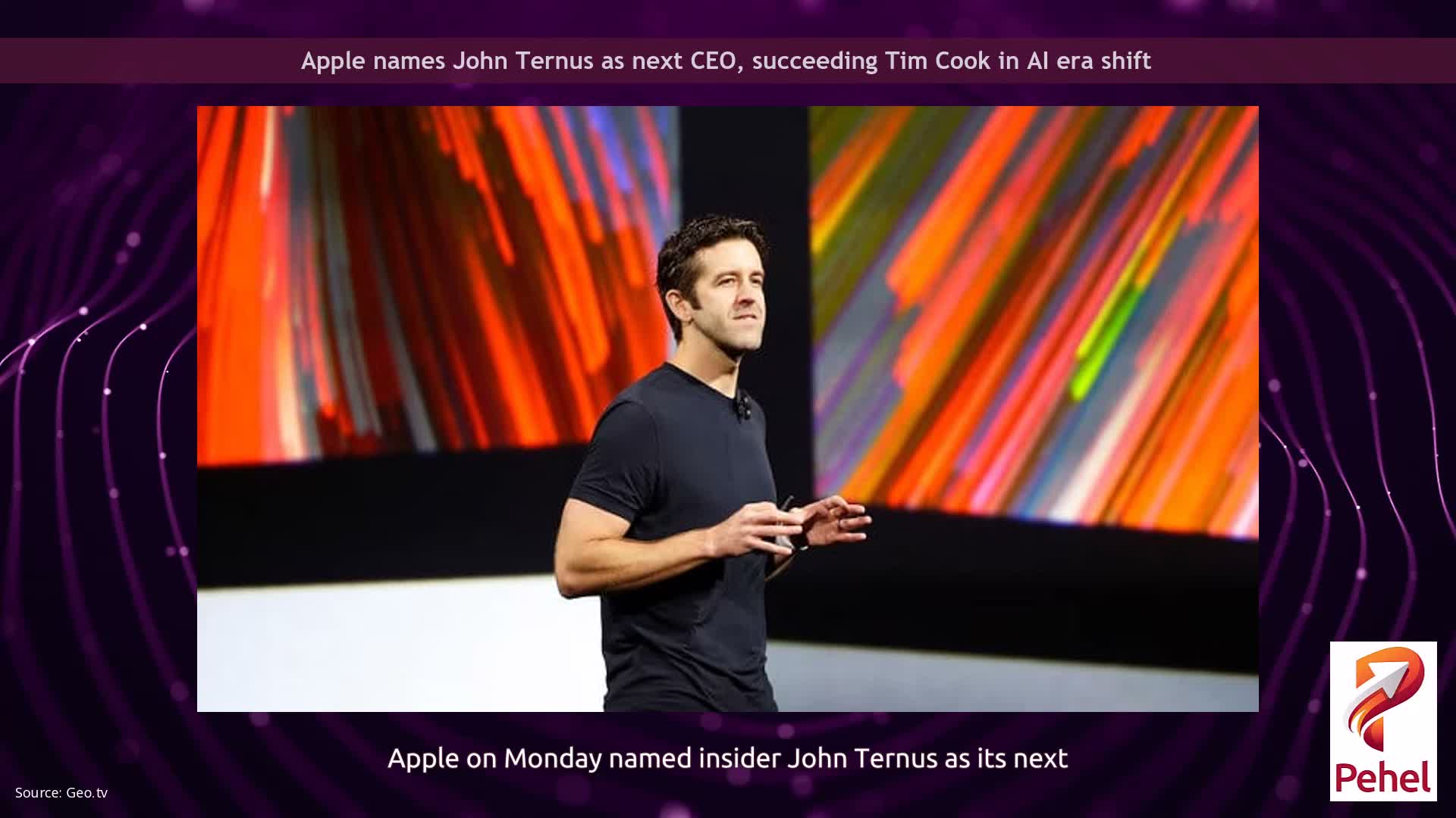 Apple names John Ternus as next CEO, succeeding Tim Cook in AI era shift