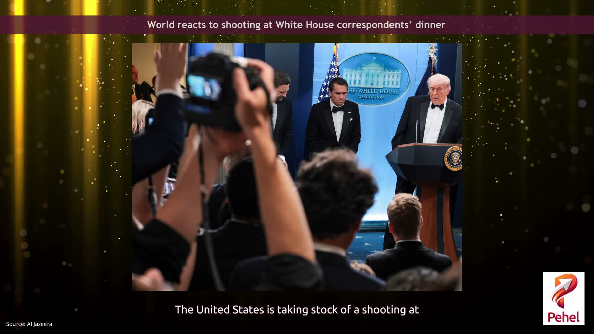 World reacts to shooting at White House correspondents’ dinner