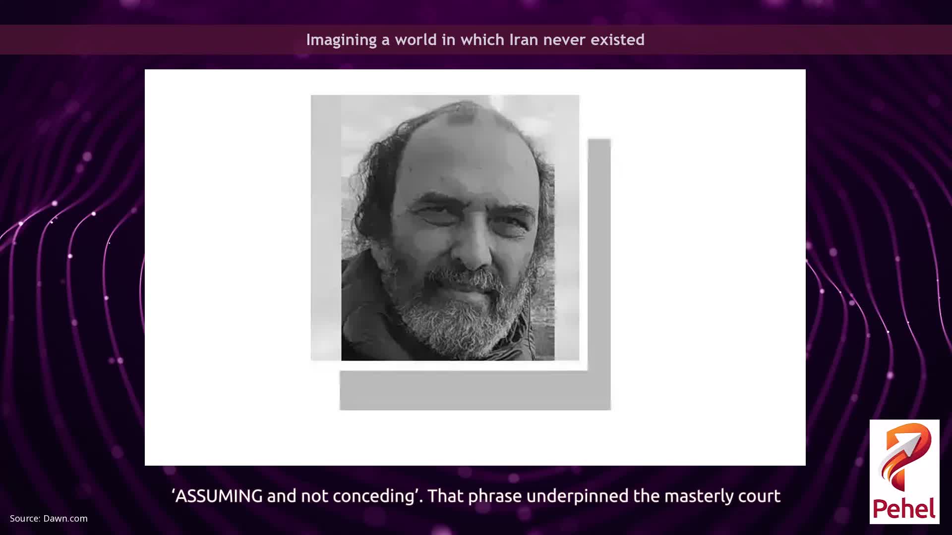 Imagining a world in which Iran never existed