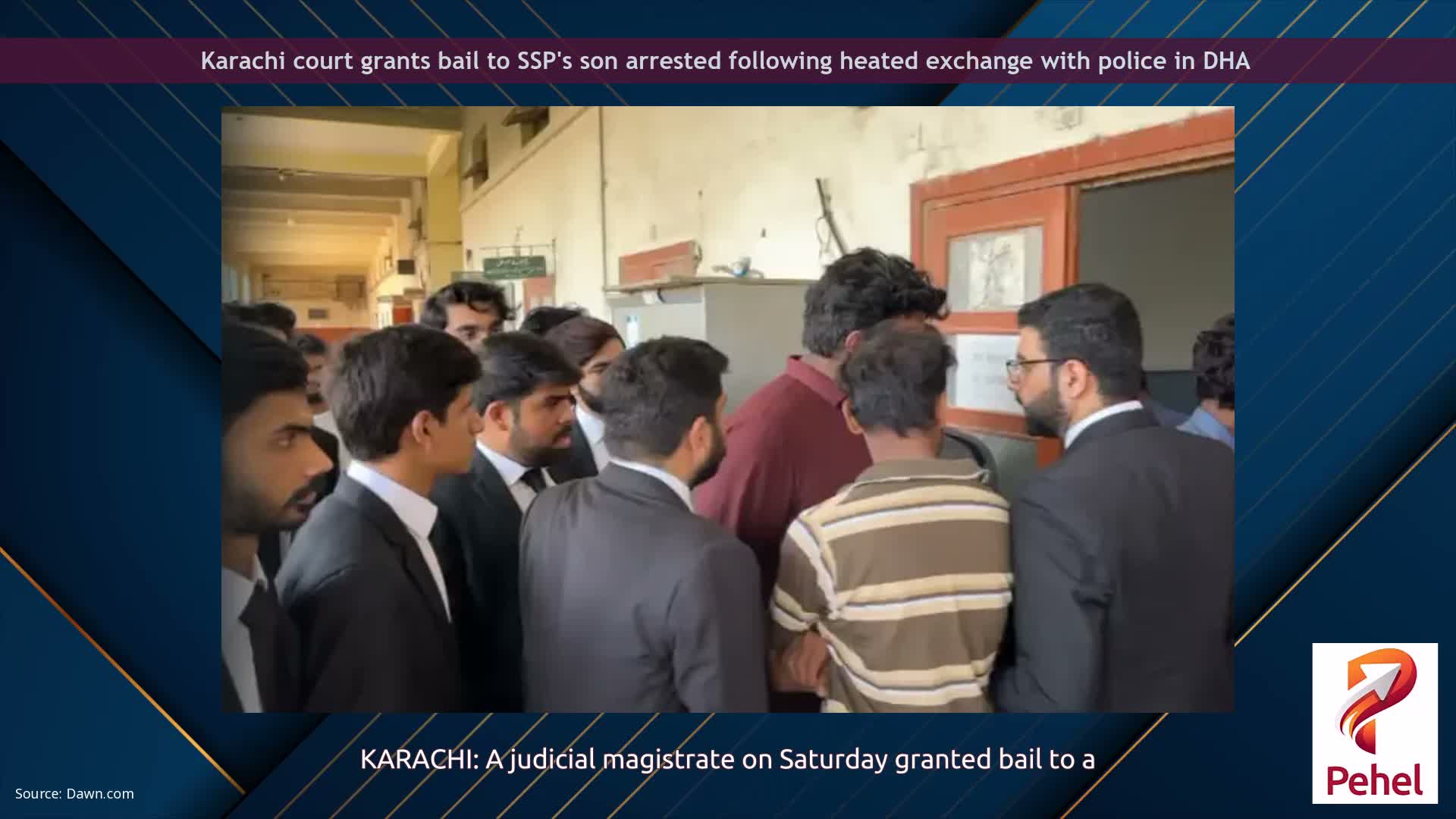 Karachi court grants bail to SSP's son arrested following heated exchange with police in DHA