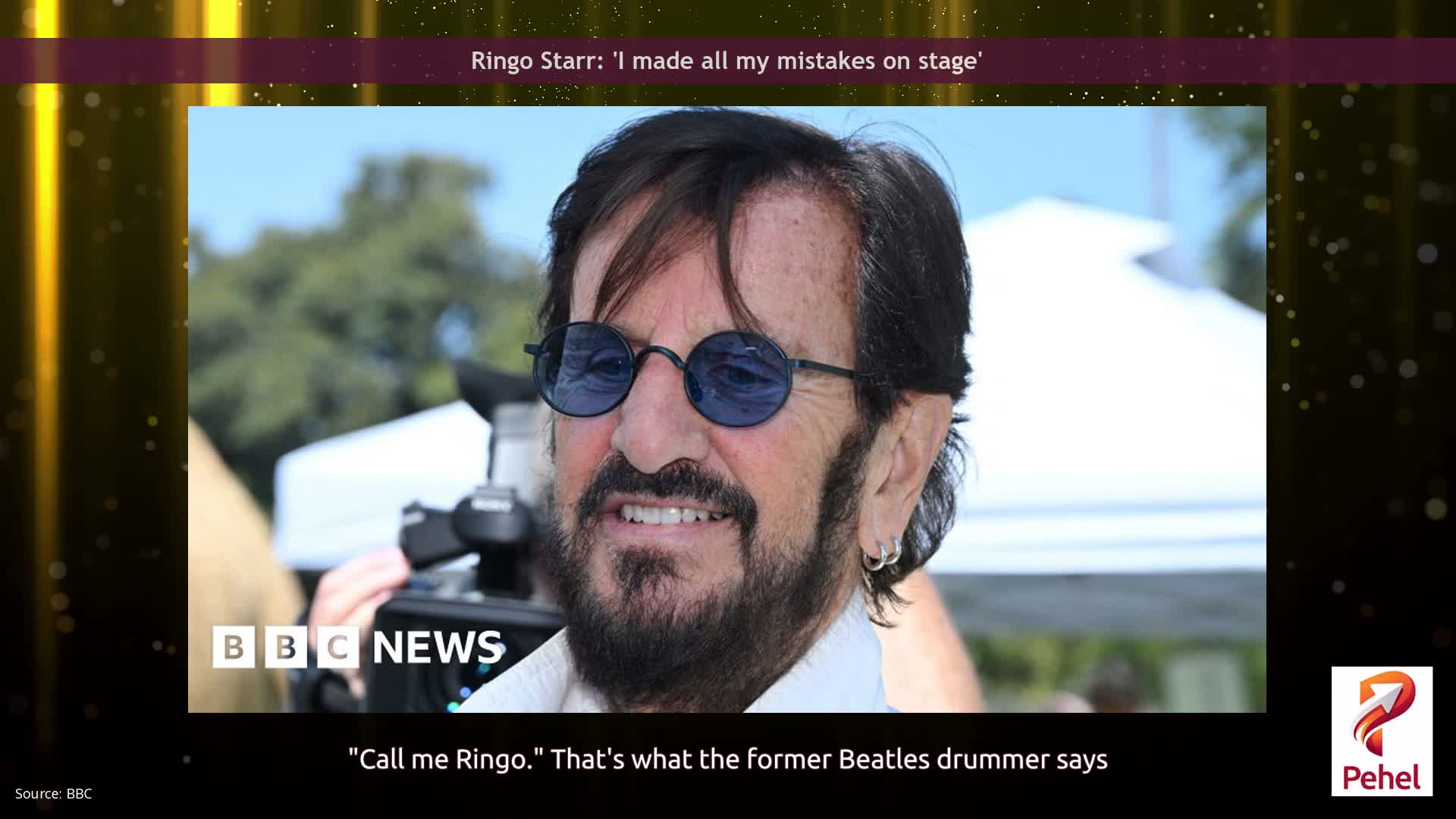 Ringo Starr: 'I made all my mistakes on stage'