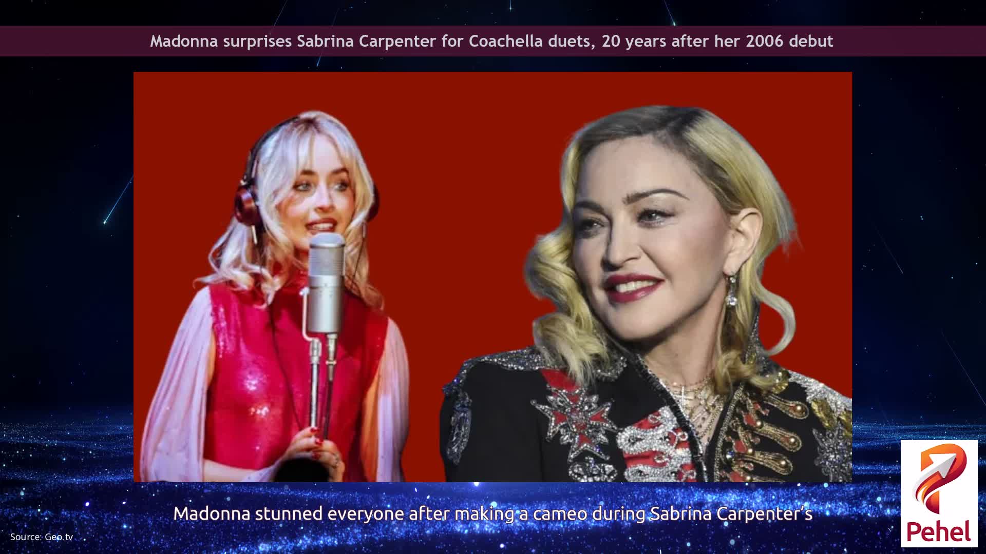 Madonna surprises Sabrina Carpenter for Coachella duets, 20 years after her 2006 debut