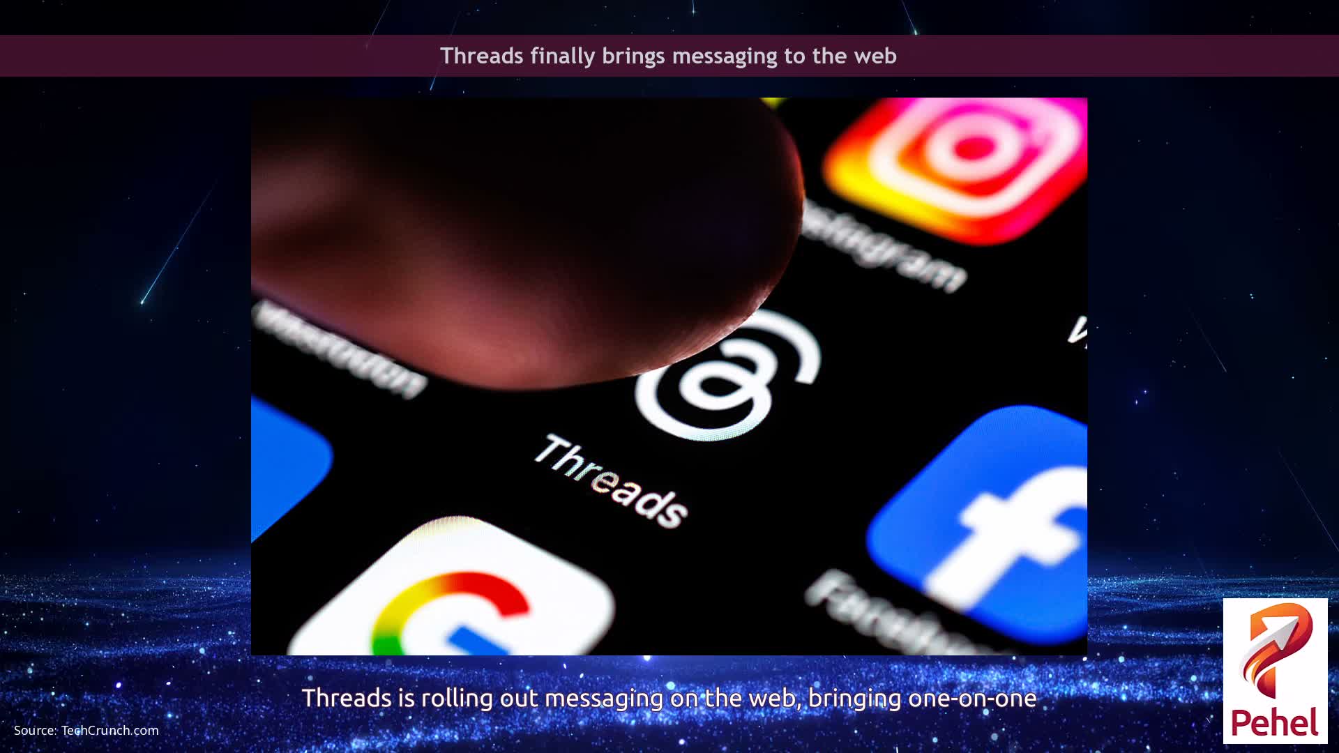 Threads finally brings messaging to the web