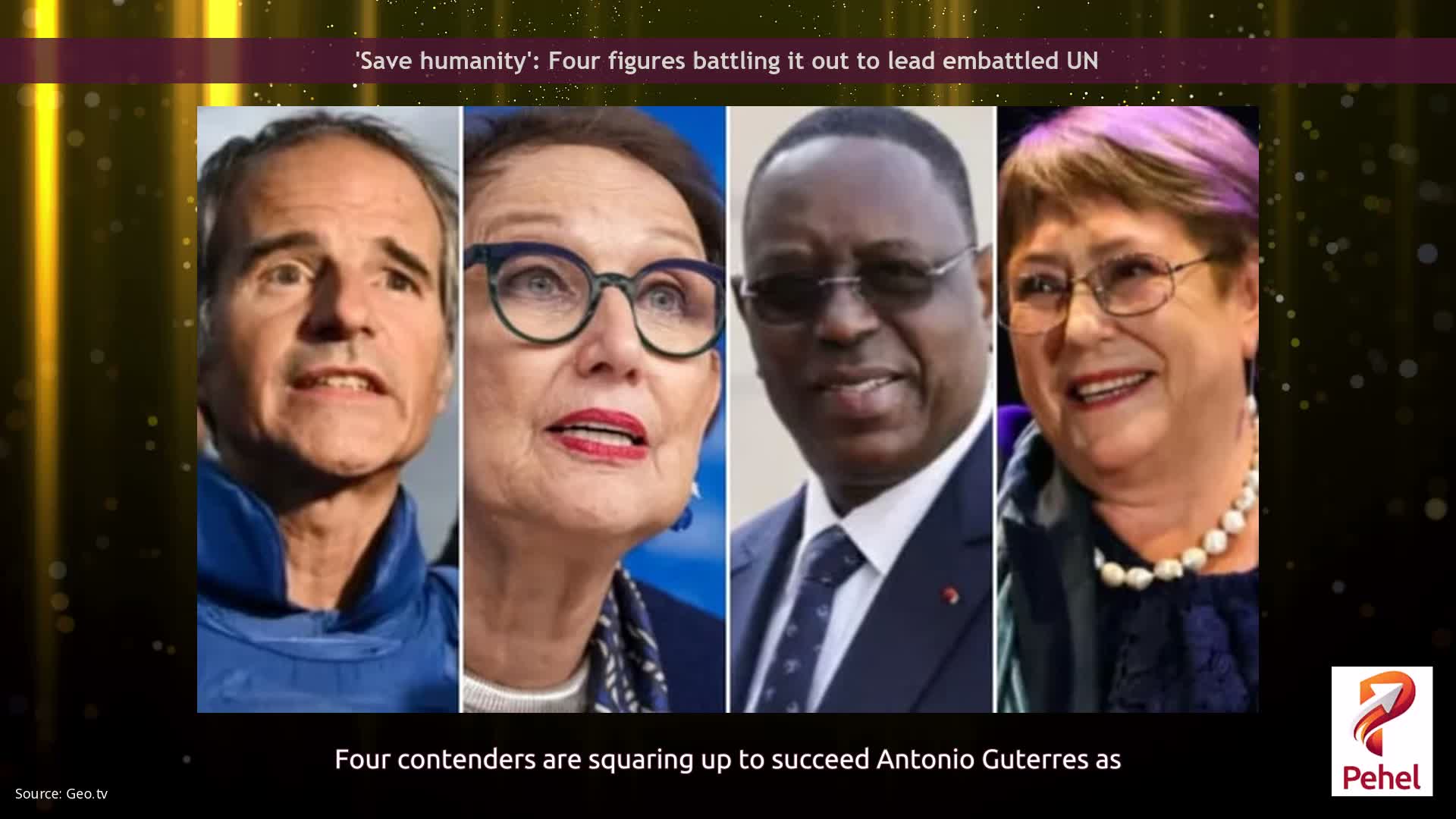 'Save humanity': Four figures battling it out to lead embattled UN