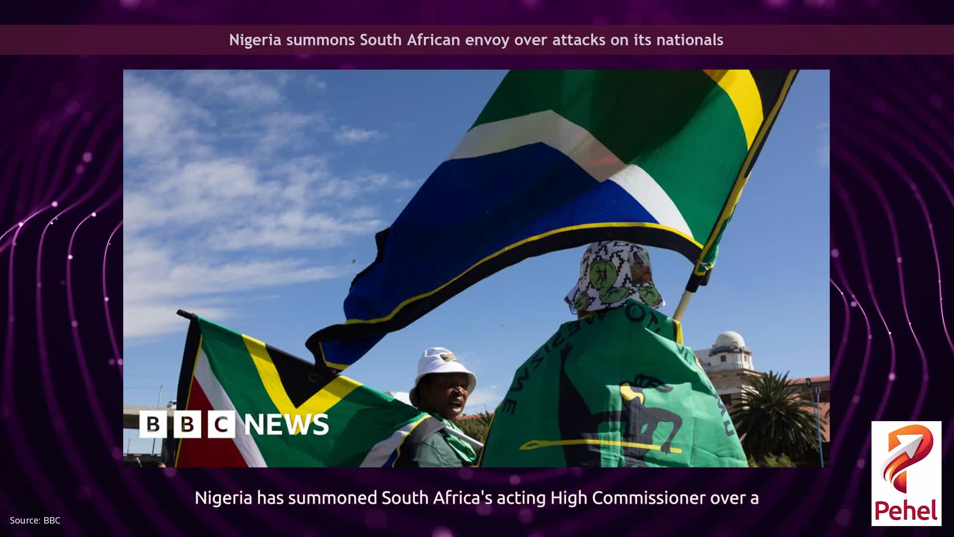 Nigeria summons South African envoy over attacks on its nationals