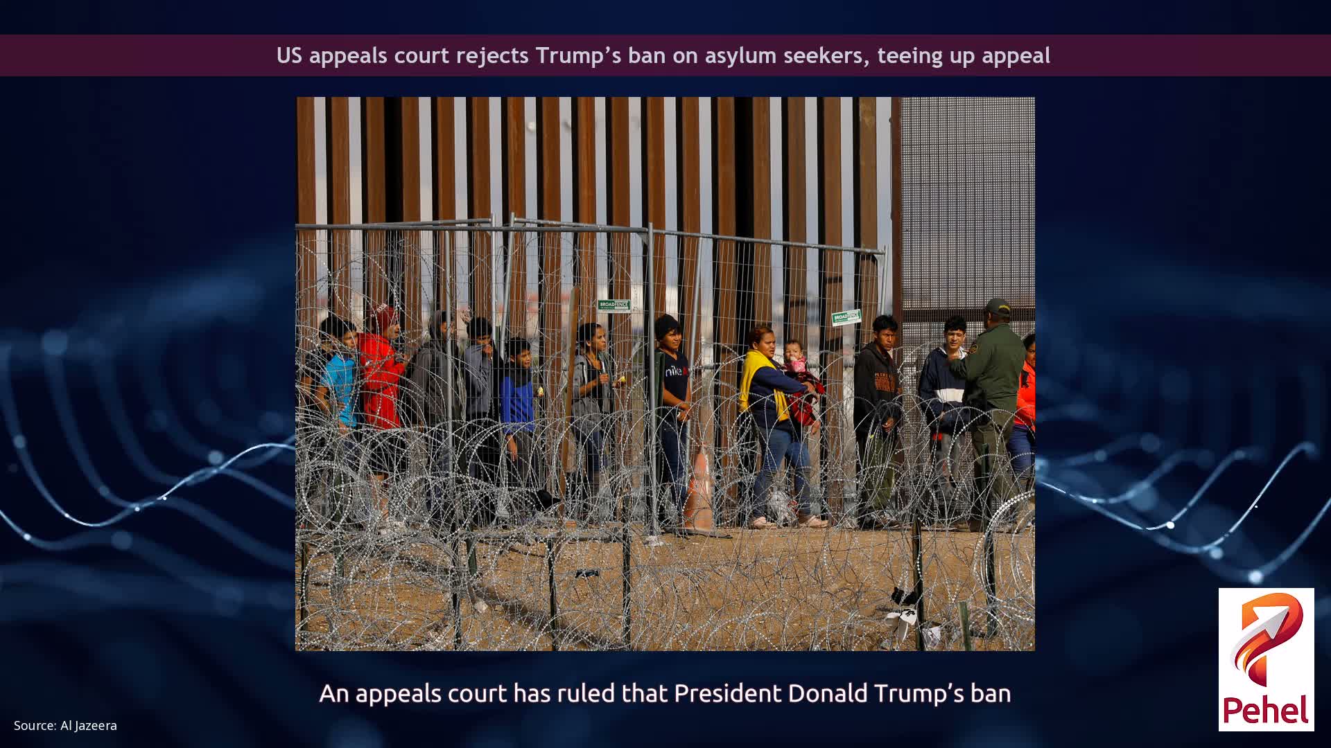 US appeals court rejects Trump’s ban on asylum seekers, teeing up appeal