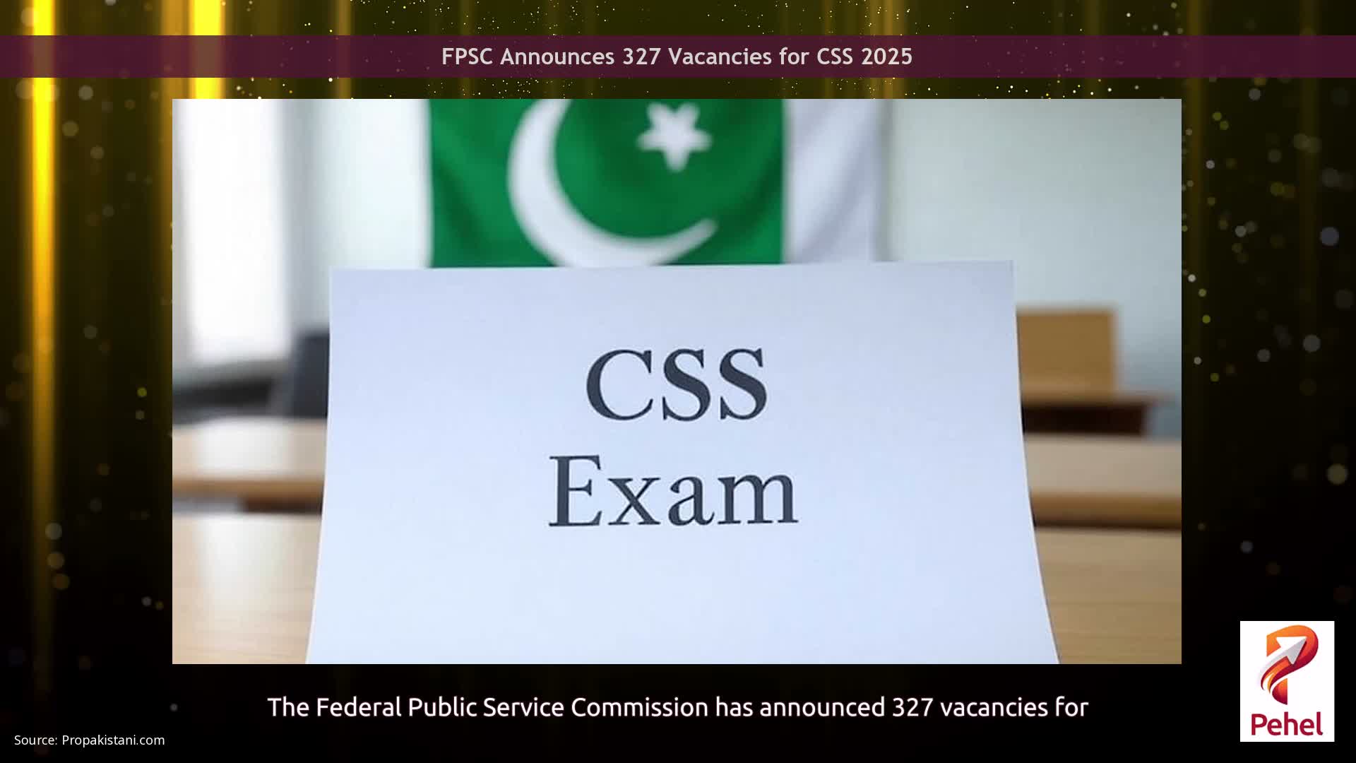 FPSC Announces 327 Vacancies for CSS 2025