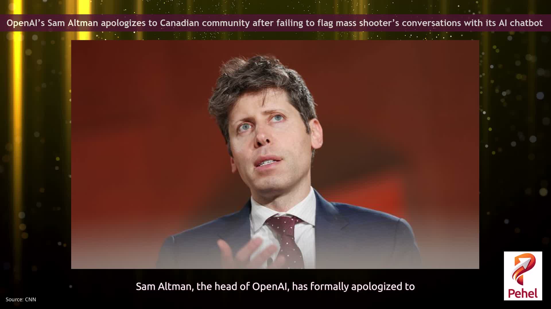 OpenAI’s Sam Altman apologizes to Canadian community after failing to flag mass shooter’s conversations with its AI chatbot