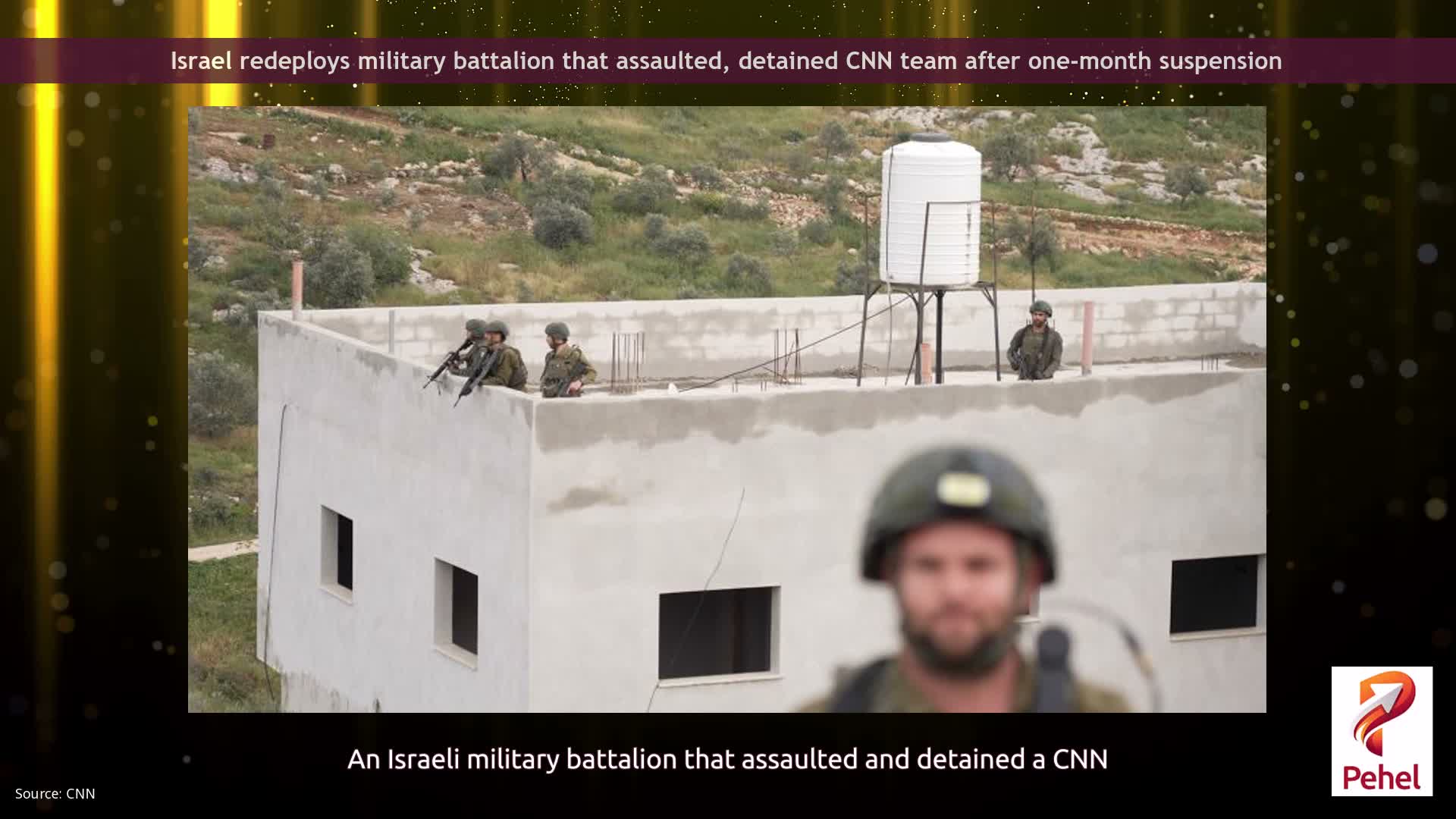 Israel redeploys military battalion that assaulted, detained CNN team after one-month suspension