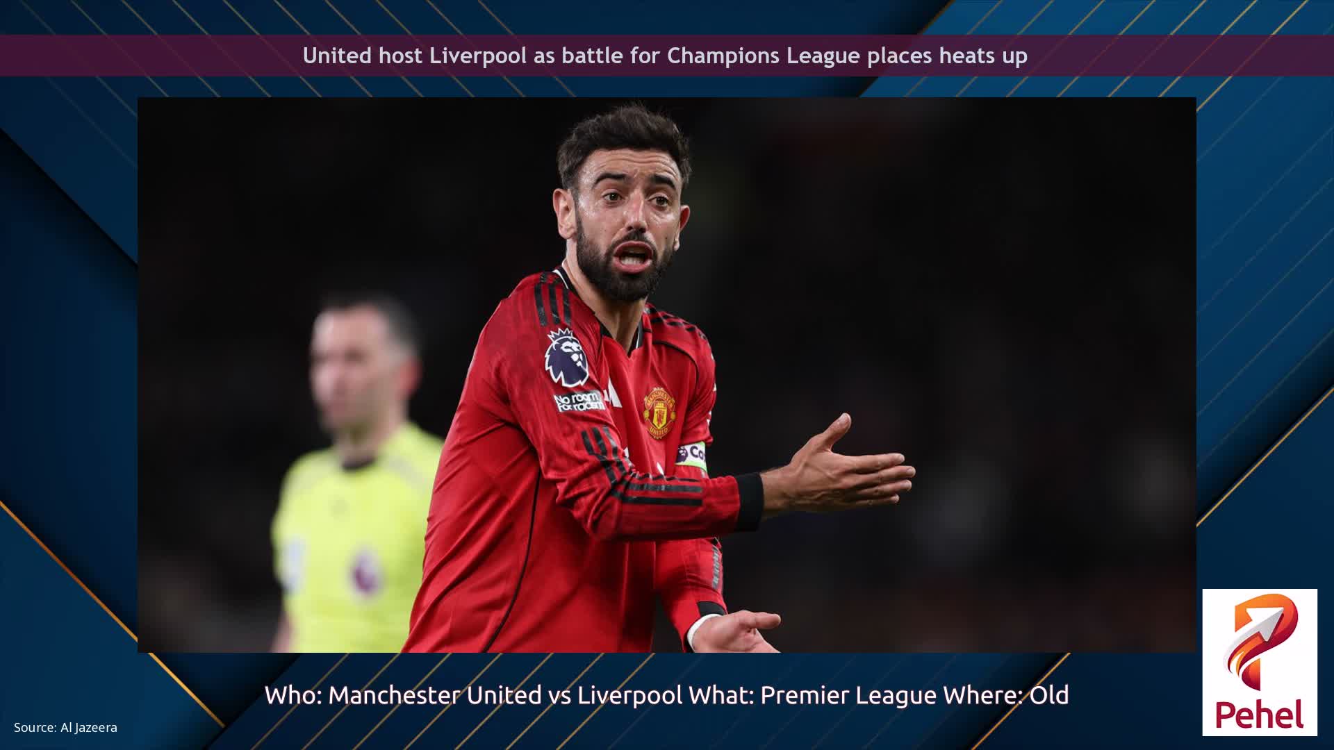United host Liverpool as battle for Champions League places heats up