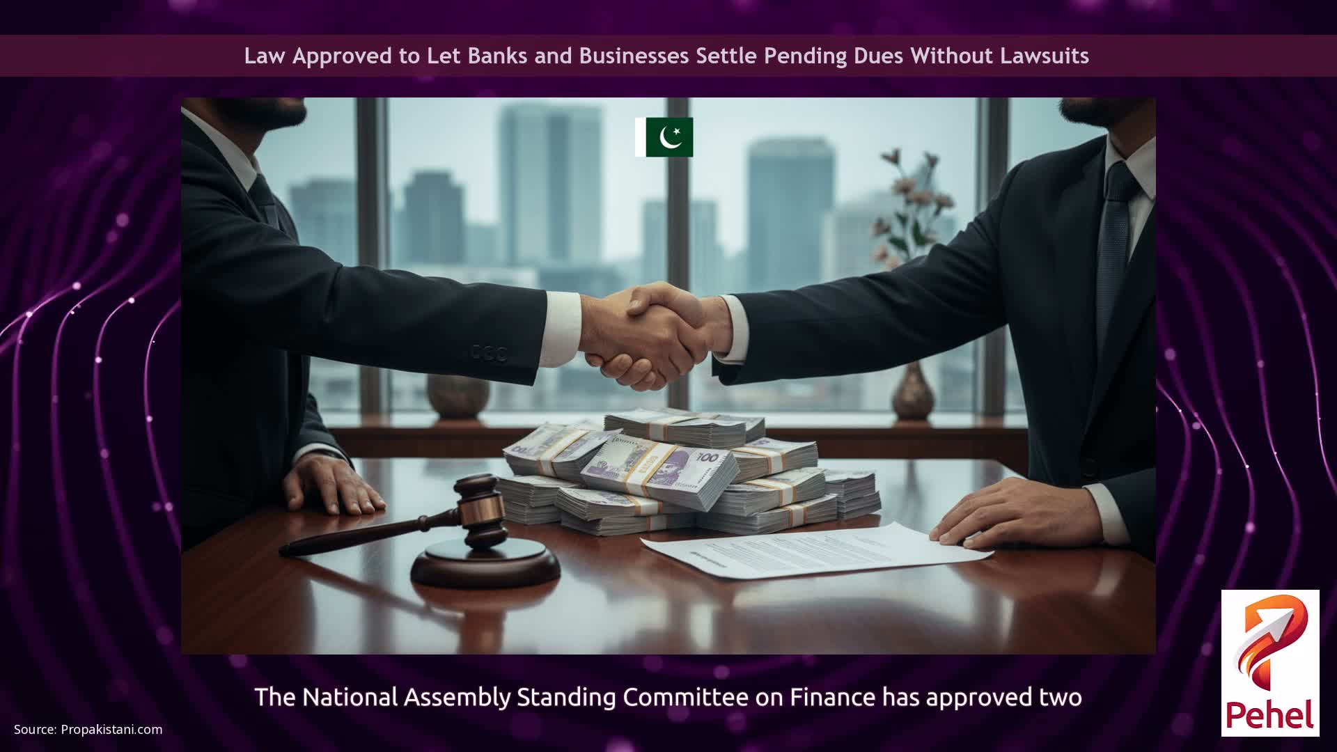 Law Approved to Let Banks and Businesses Settle Pending Dues Without Lawsuits