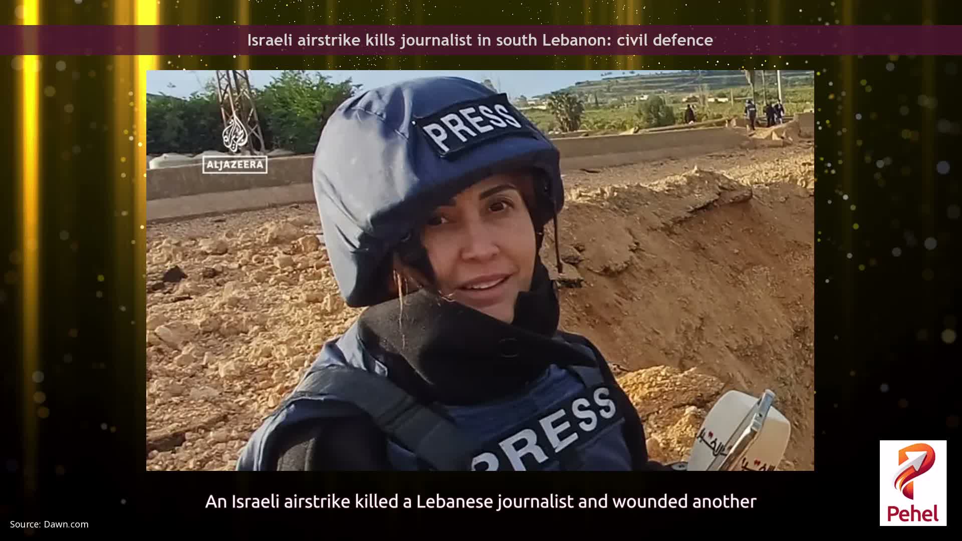 Israeli airstrike kills journalist in south Lebanon: civil defence