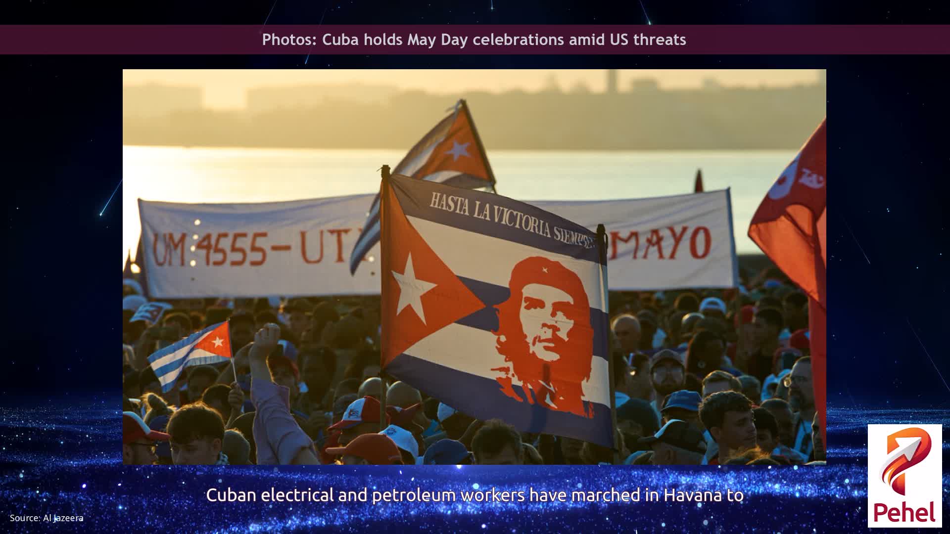 Photos: Cuba holds May Day celebrations amid US threats