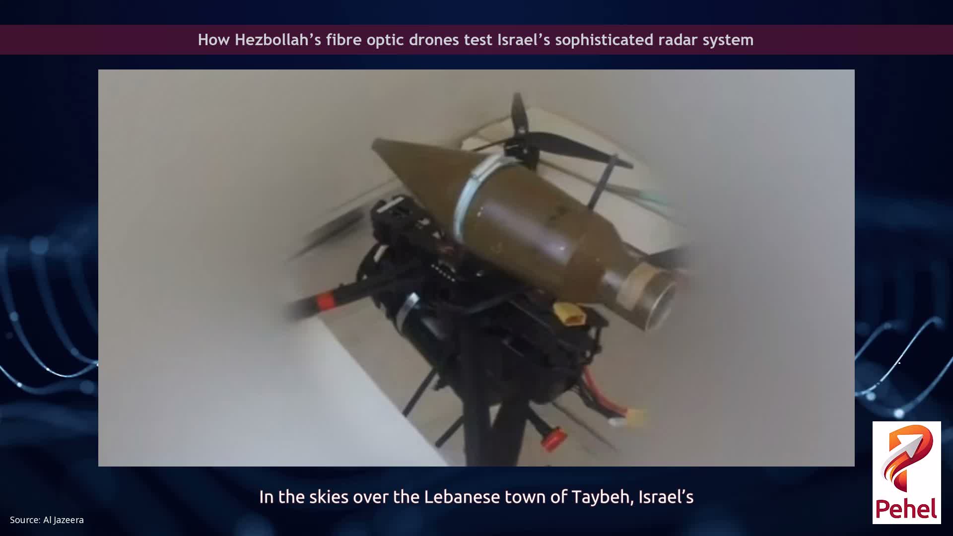 How Hezbollah’s fibre optic drones test Israel’s sophisticated radar system