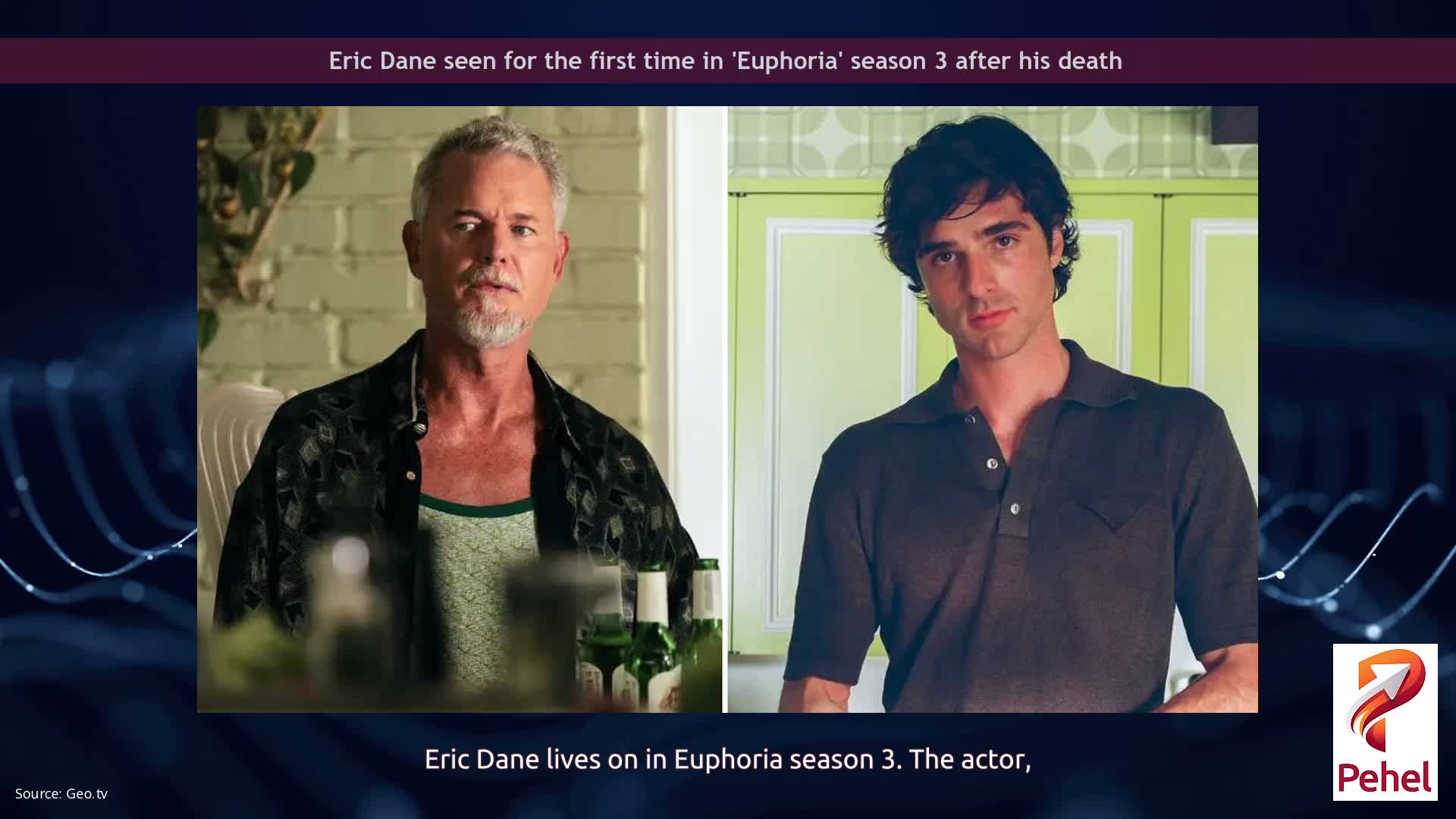 Eric Dane seen for the first time in 'Euphoria' season 3 after his death