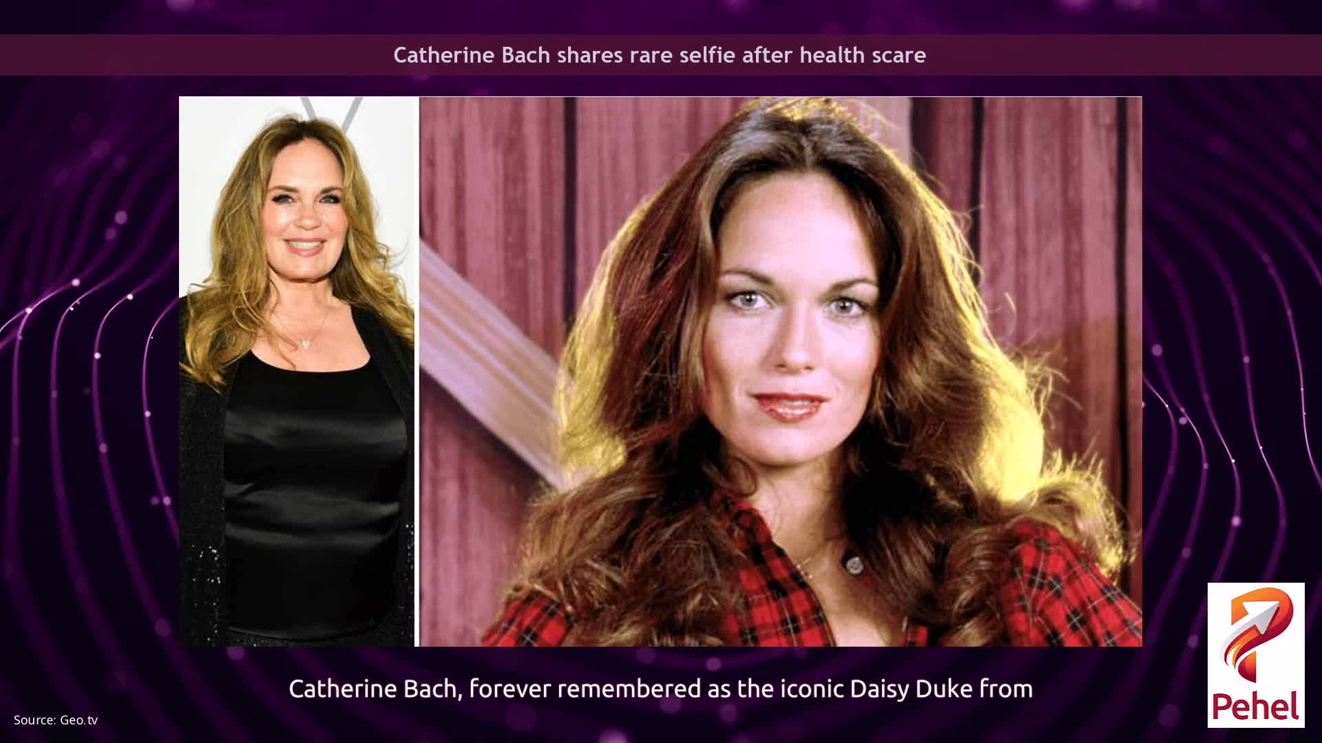 Catherine Bach shares rare selfie after health scare