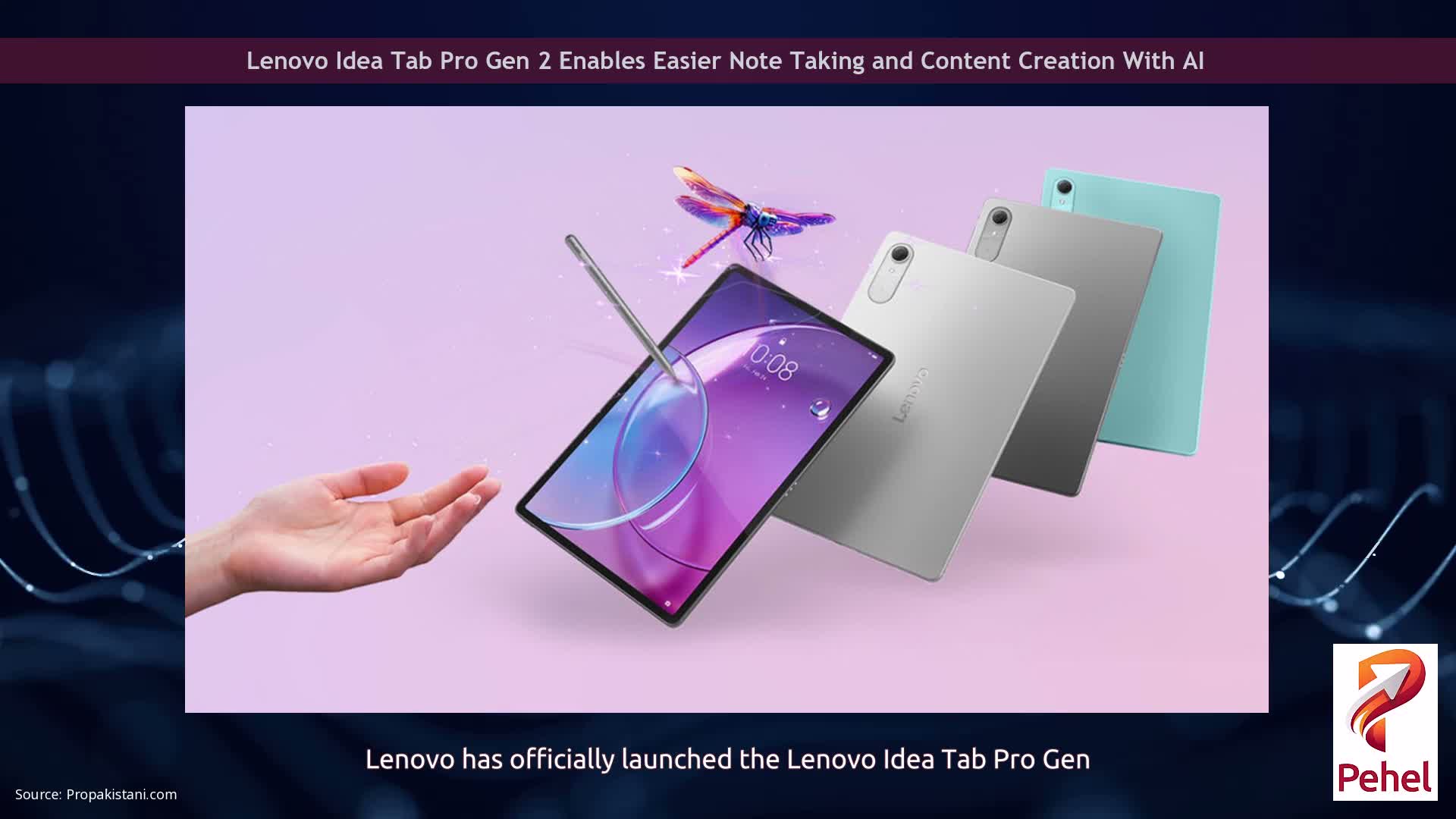 Lenovo Idea Tab Pro Gen 2 Enables Easier Note Taking and Content Creation With AI