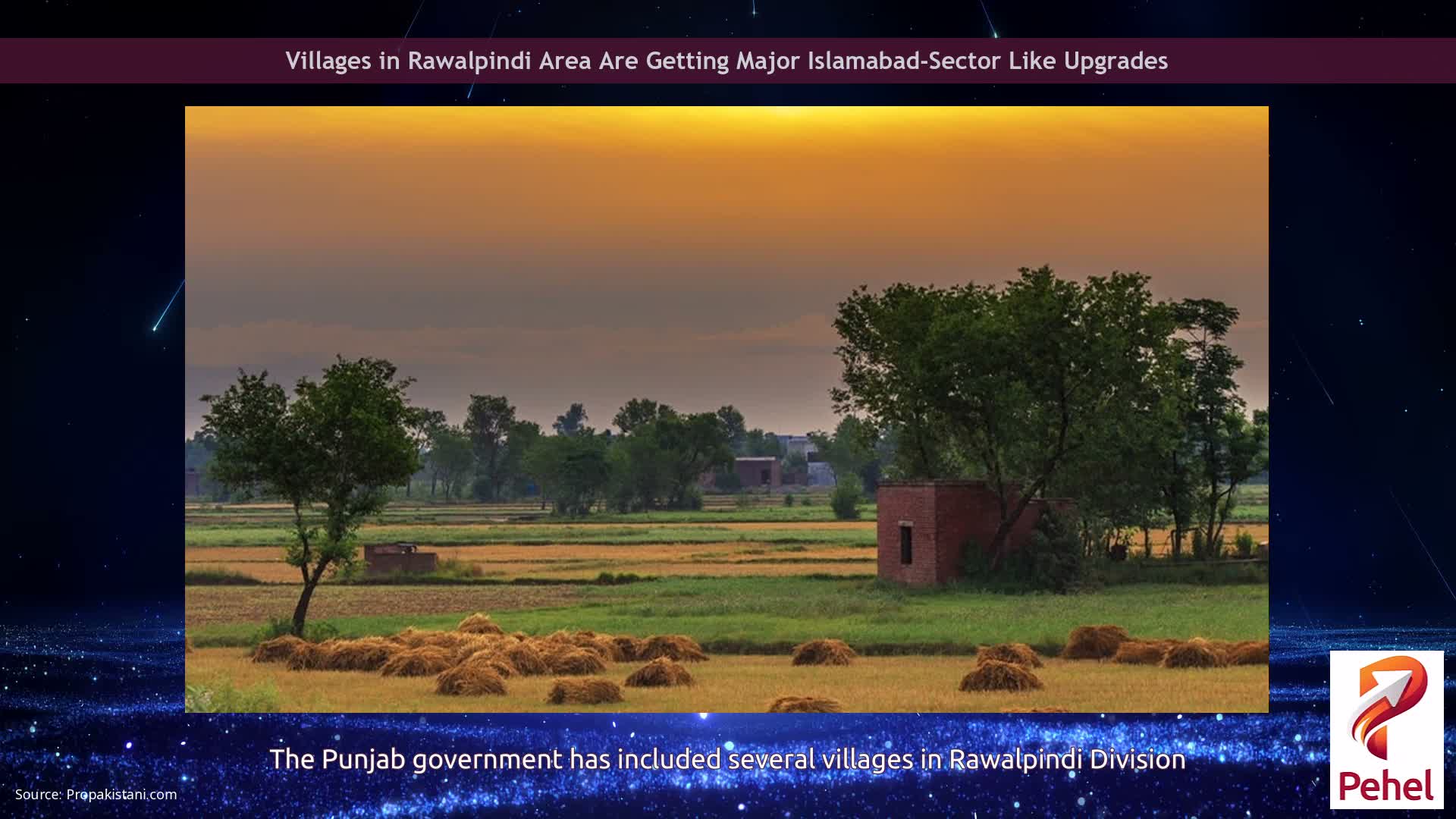 Villages in Rawalpindi Area Are Getting Major Islamabad-Sector Like Upgrades