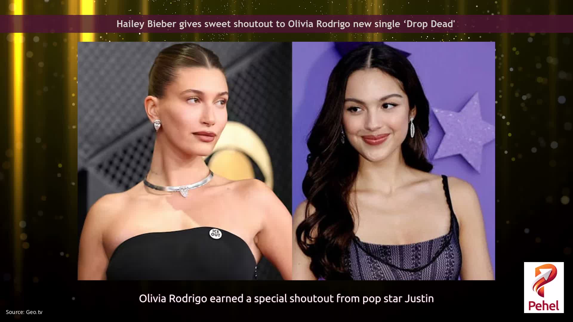 Hailey Bieber gives sweet shoutout to Olivia Rodrigo new single ‘Drop Dead'