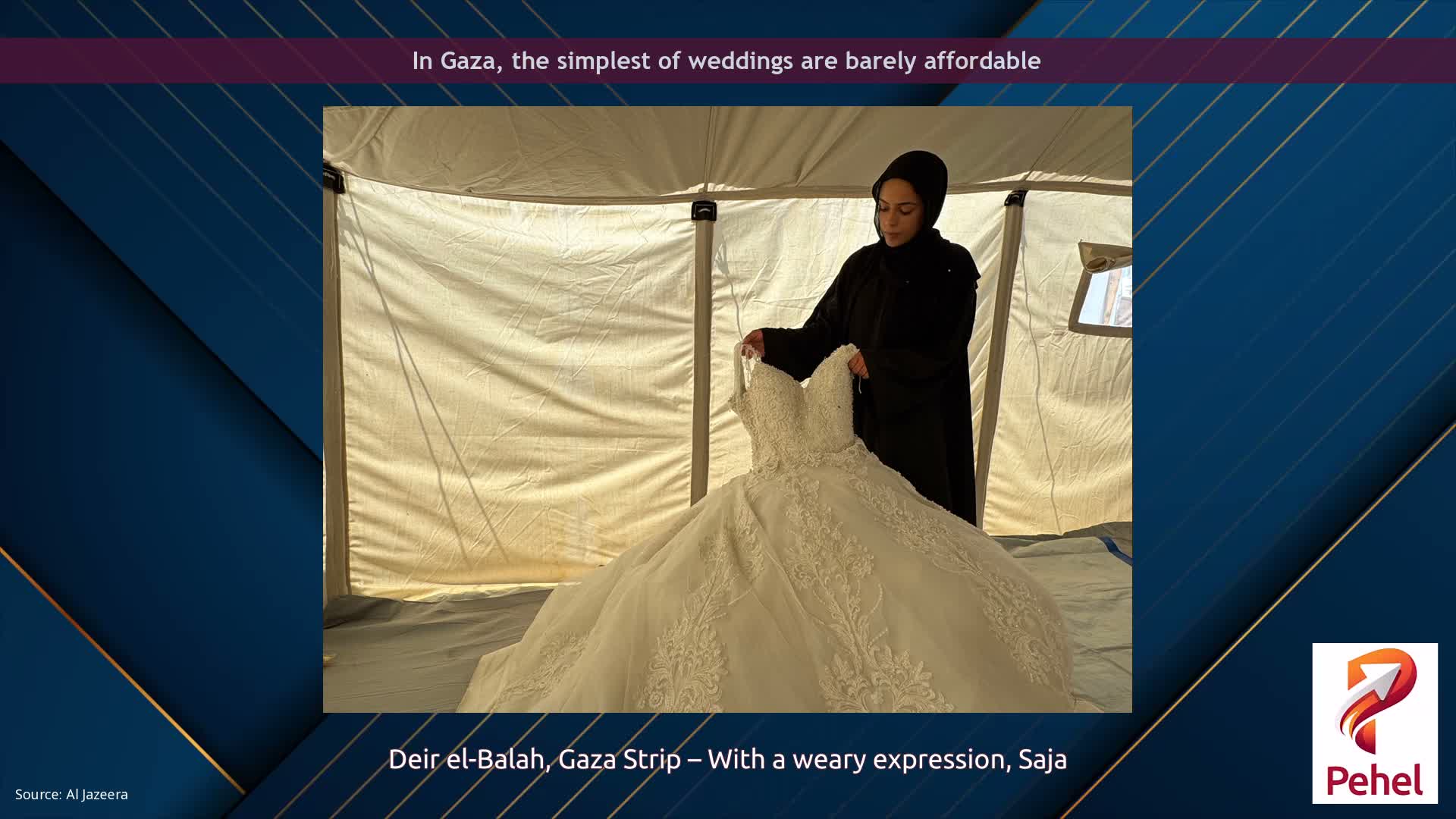 In Gaza, the simplest of weddings are barely affordable