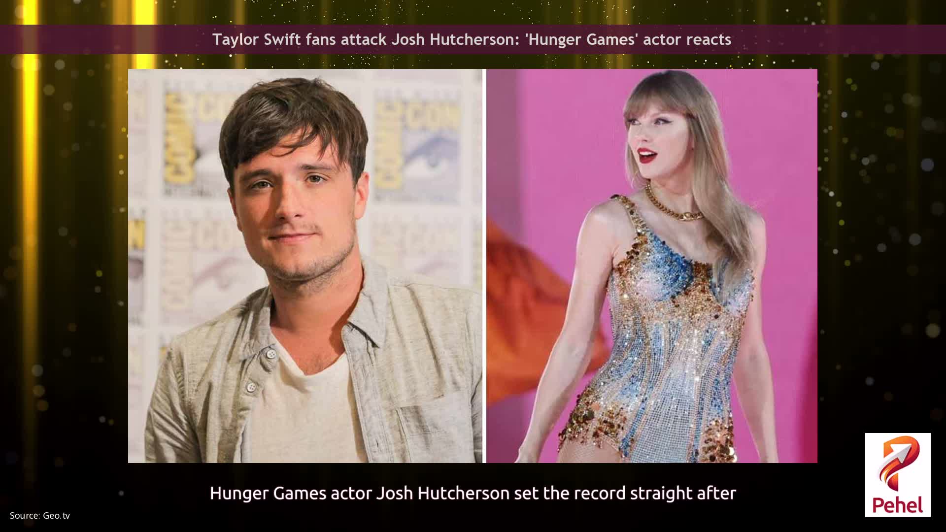 Taylor Swift fans attack Josh Hutcherson: 'Hunger Games' actor reacts