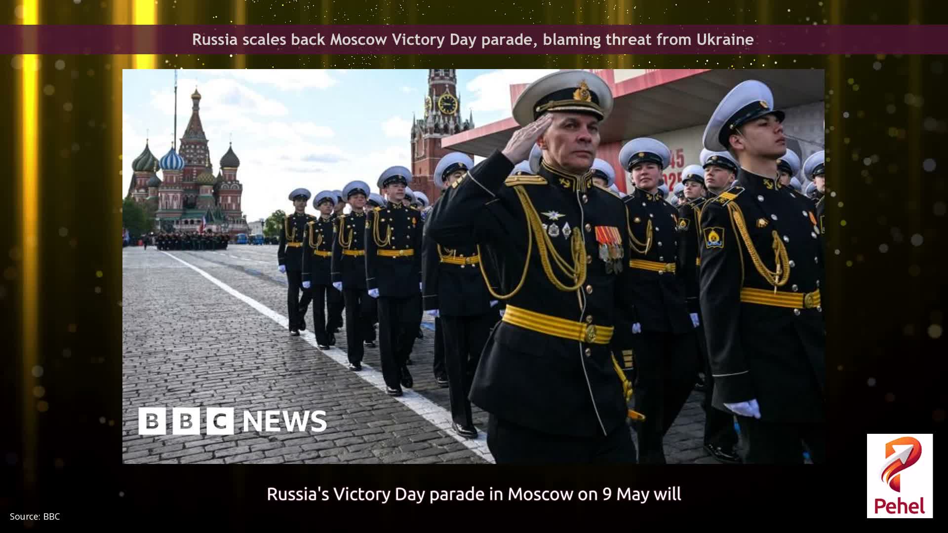 Russia scales back Moscow Victory Day parade, blaming threat from Ukraine