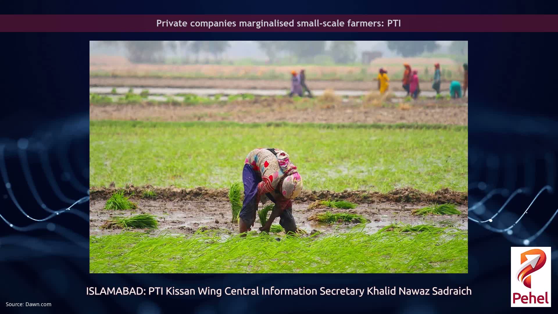 Private companies marginalised small-scale farmers: PTI