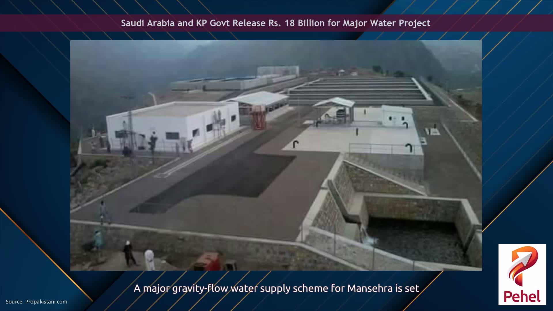 Saudi Arabia and KP Govt Release Rs. 18 Billion for Major Water Project