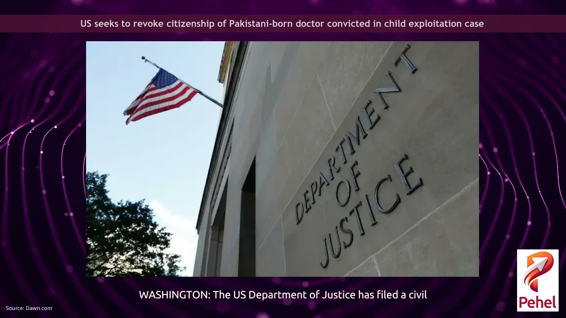 US seeks to revoke citizenship of Pakistani-born doctor convicted in child exploitation case