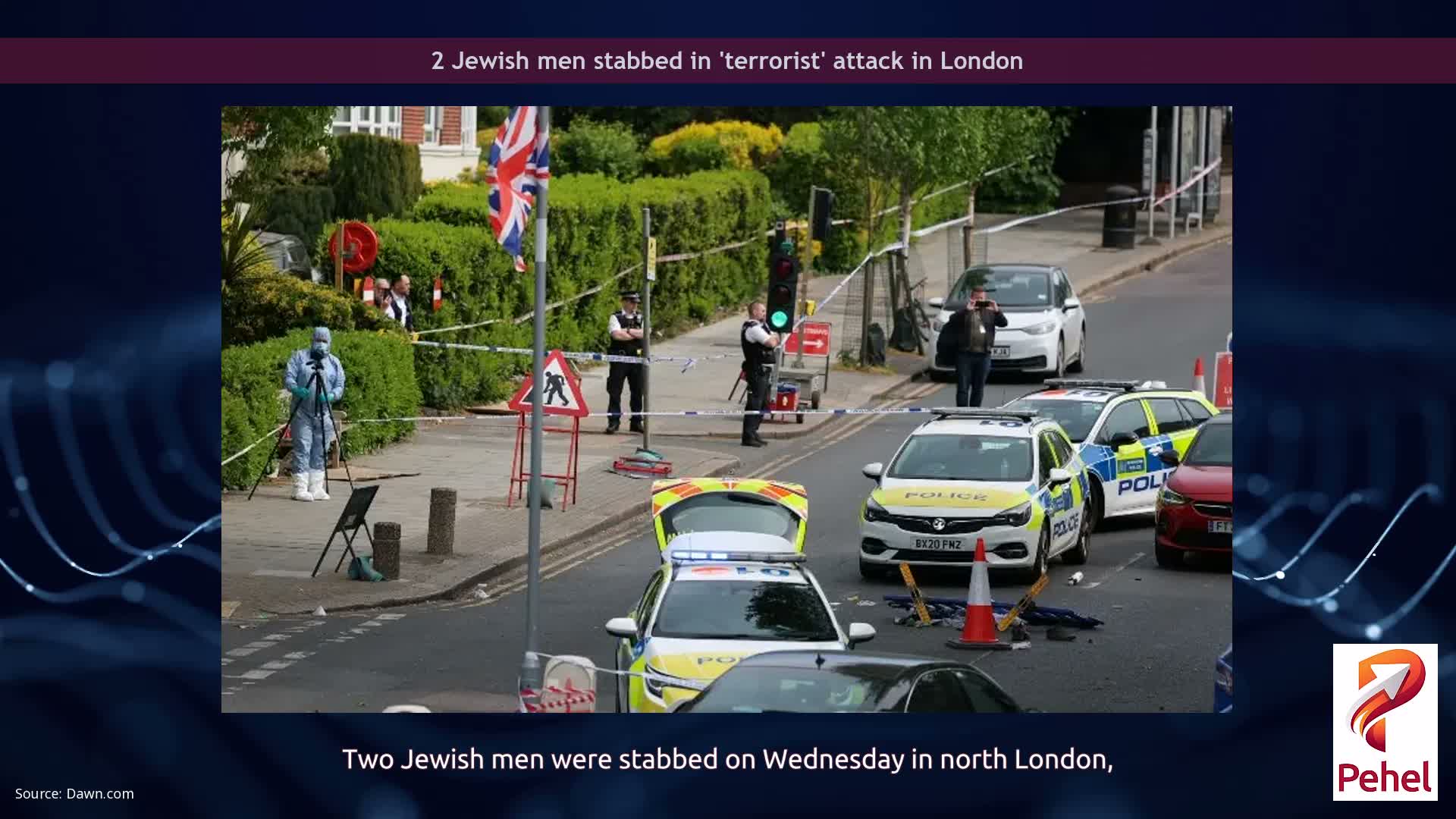 2 Jewish men stabbed in 'terrorist' attack in London