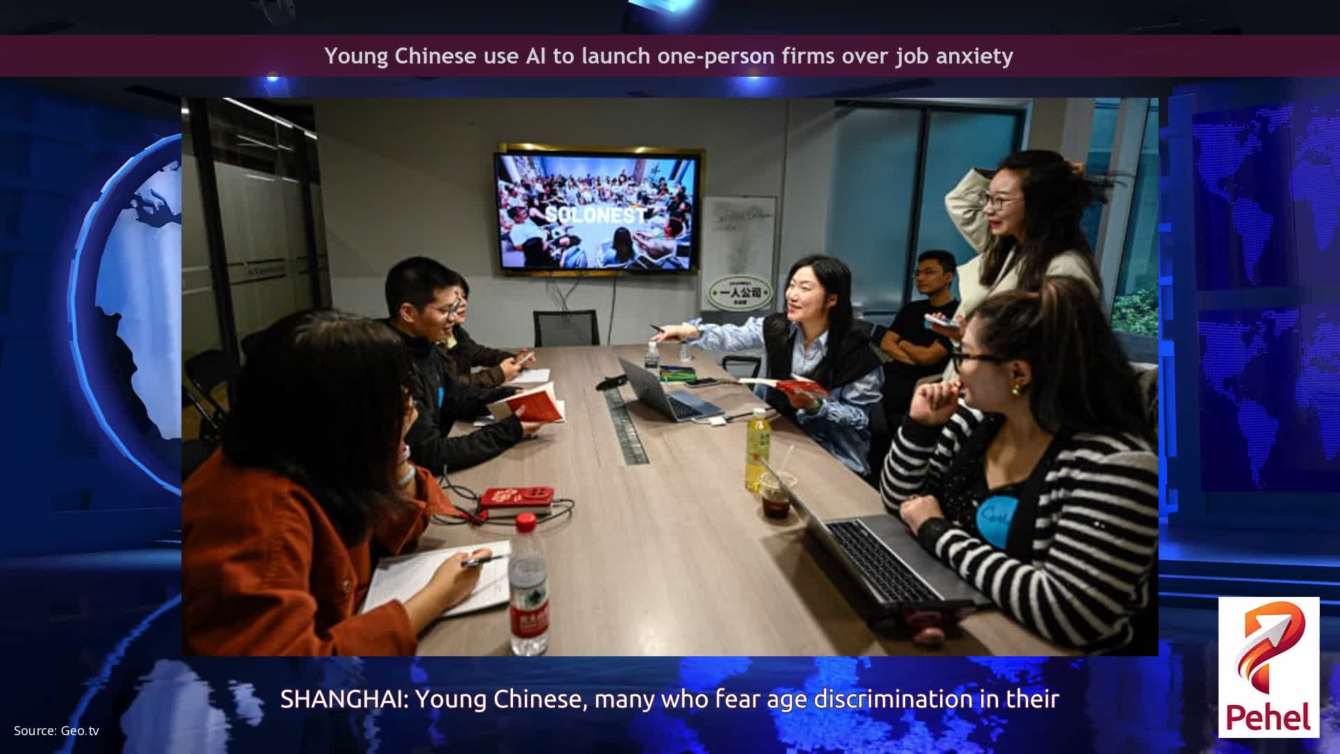 Young Chinese use AI to launch one-person firms over job anxiety