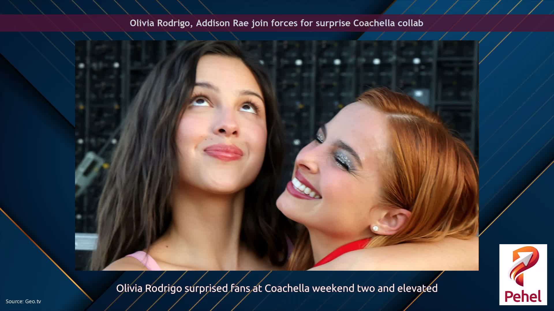 Olivia Rodrigo, Addison Rae join forces for surprise Coachella collab