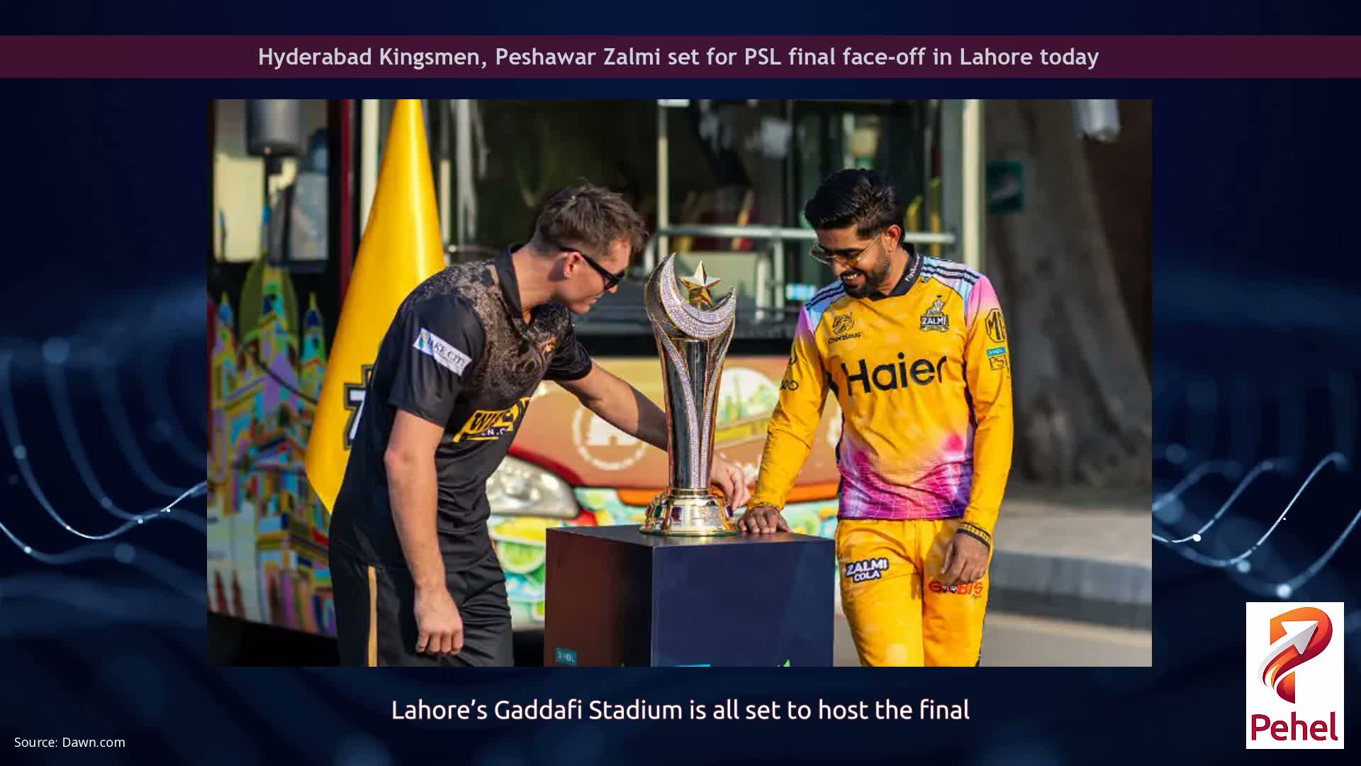 Hyderabad Kingsmen, Peshawar Zalmi set for PSL final face-off in Lahore today