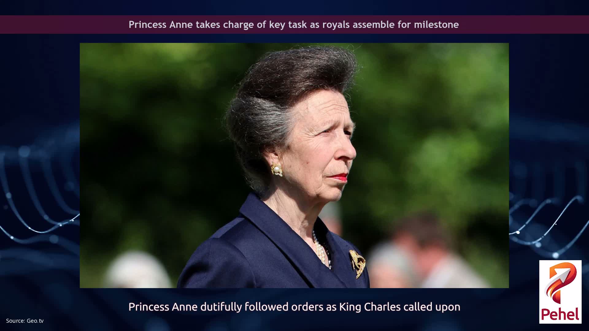 Princess Anne takes charge of key task as royals assemble for milestone