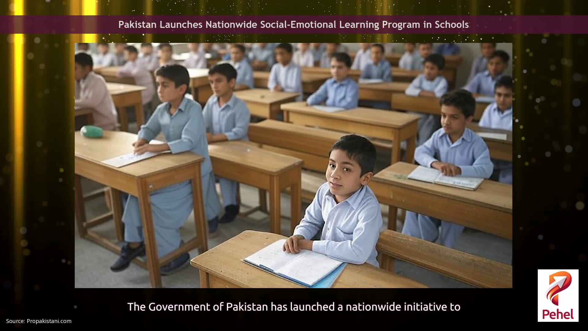 Pakistan Launches Nationwide Social-Emotional Learning Program in Schools