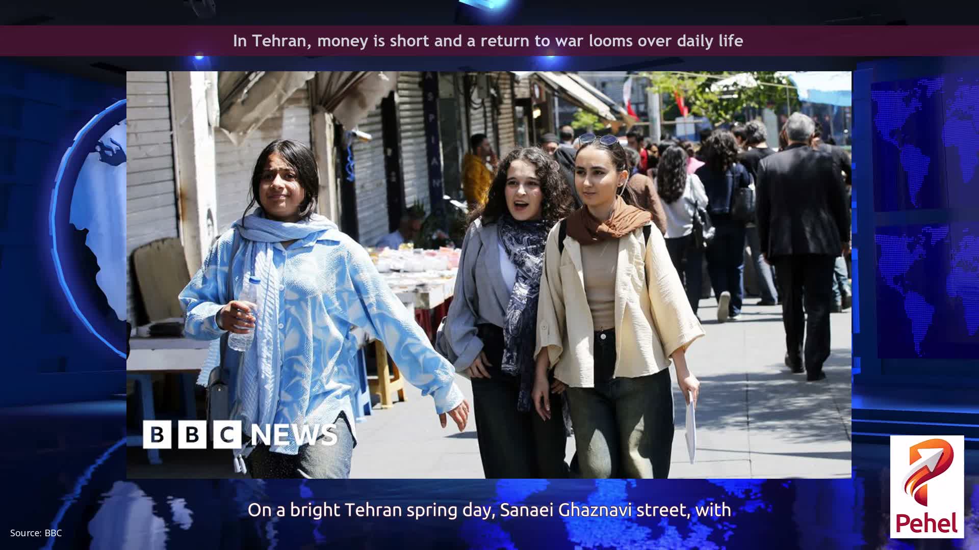 In Tehran, money is short and a return to war looms over daily life