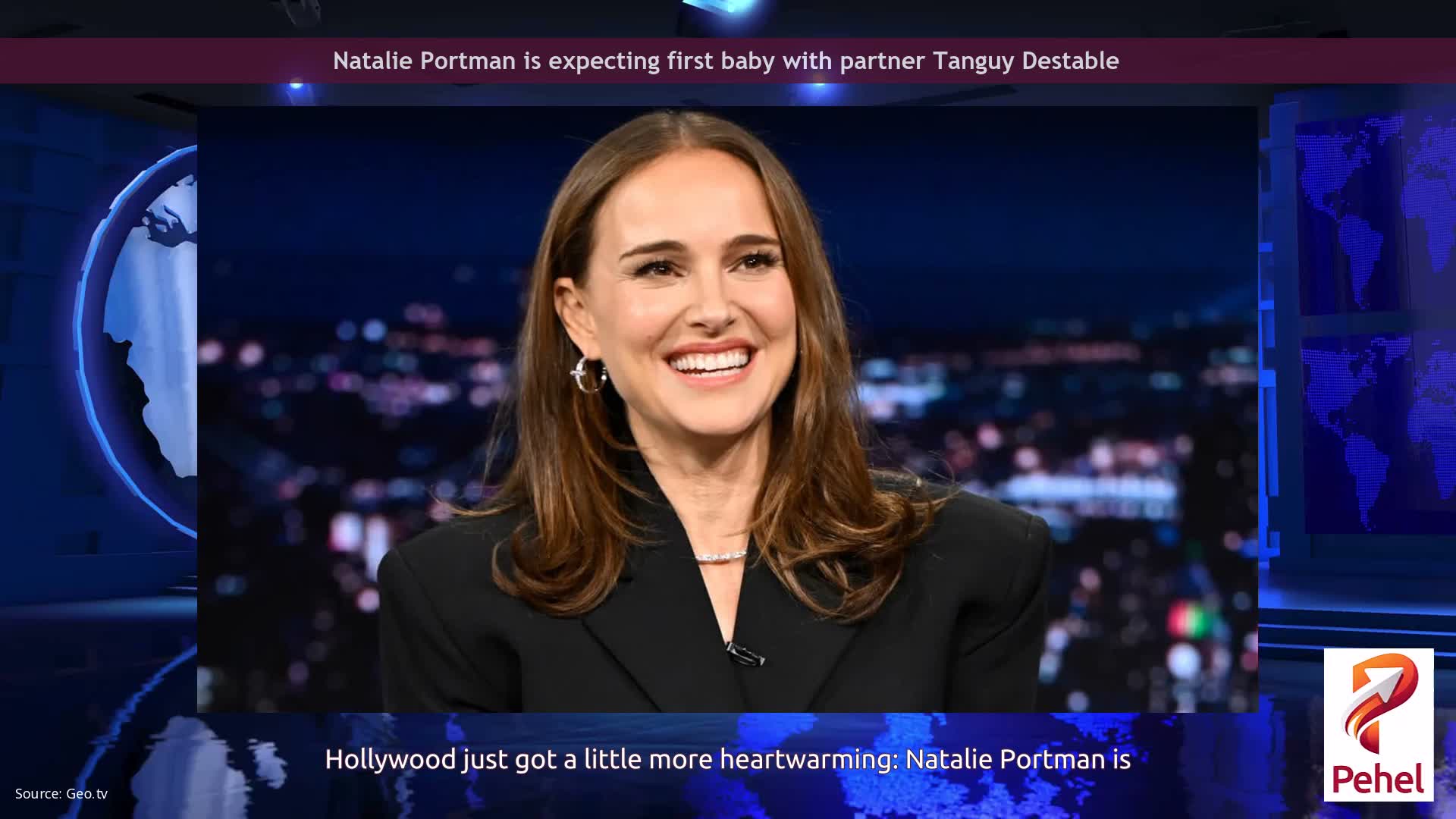 Natalie Portman is expecting first baby with partner Tanguy Destable
