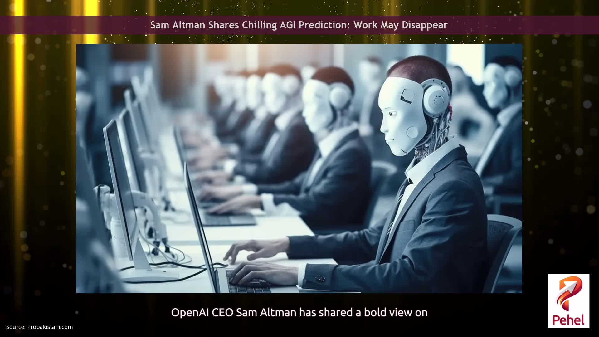 Sam Altman Shares Chilling AGI Prediction: Work May Disappear