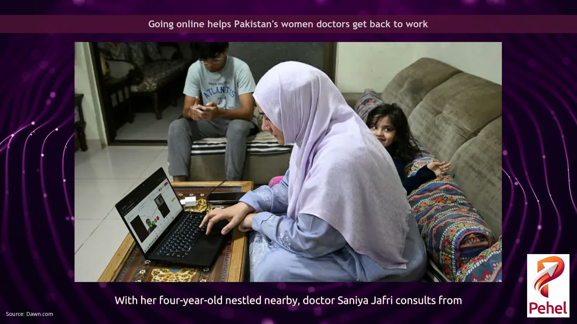 Going online helps Pakistan's women doctors get back to work
