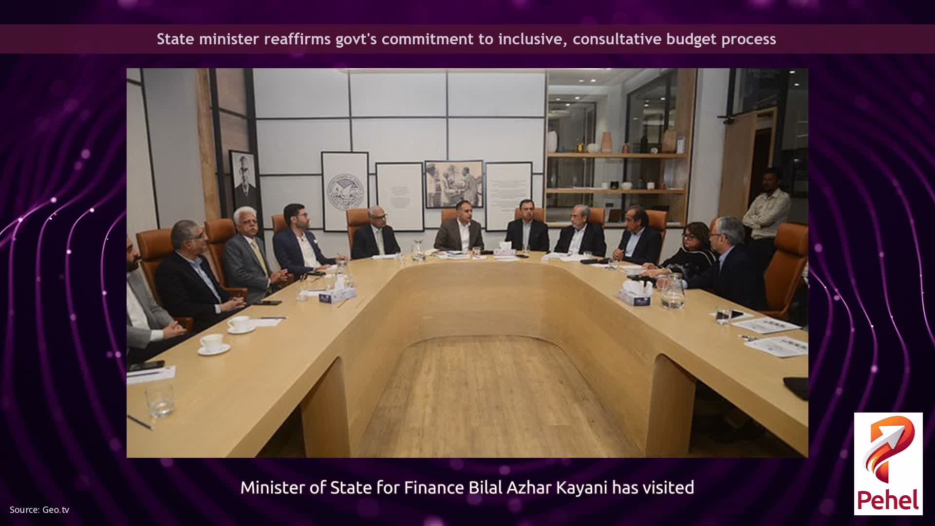 State minister reaffirms govt's commitment to inclusive, consultative budget process