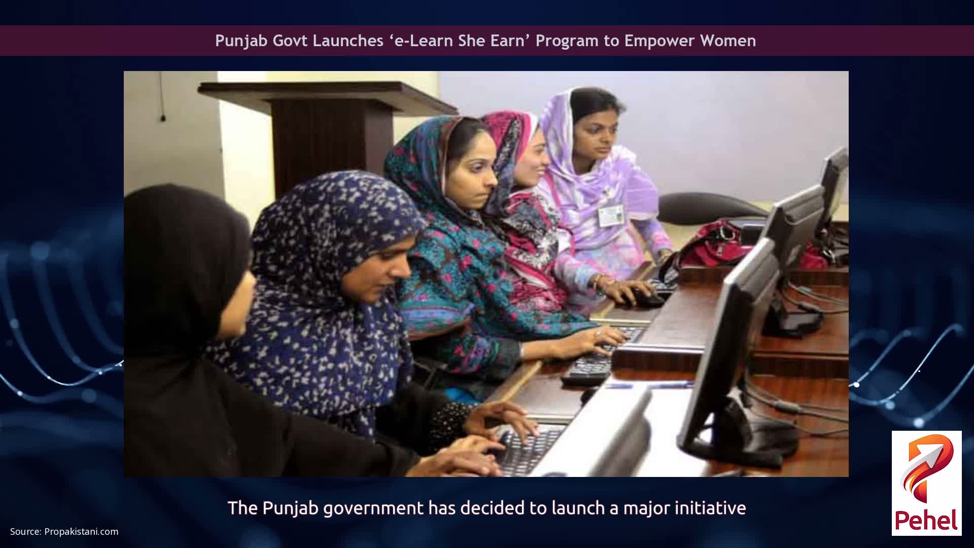 Punjab Govt Launches ‘e-Learn She Earn’ Program to Empower Women