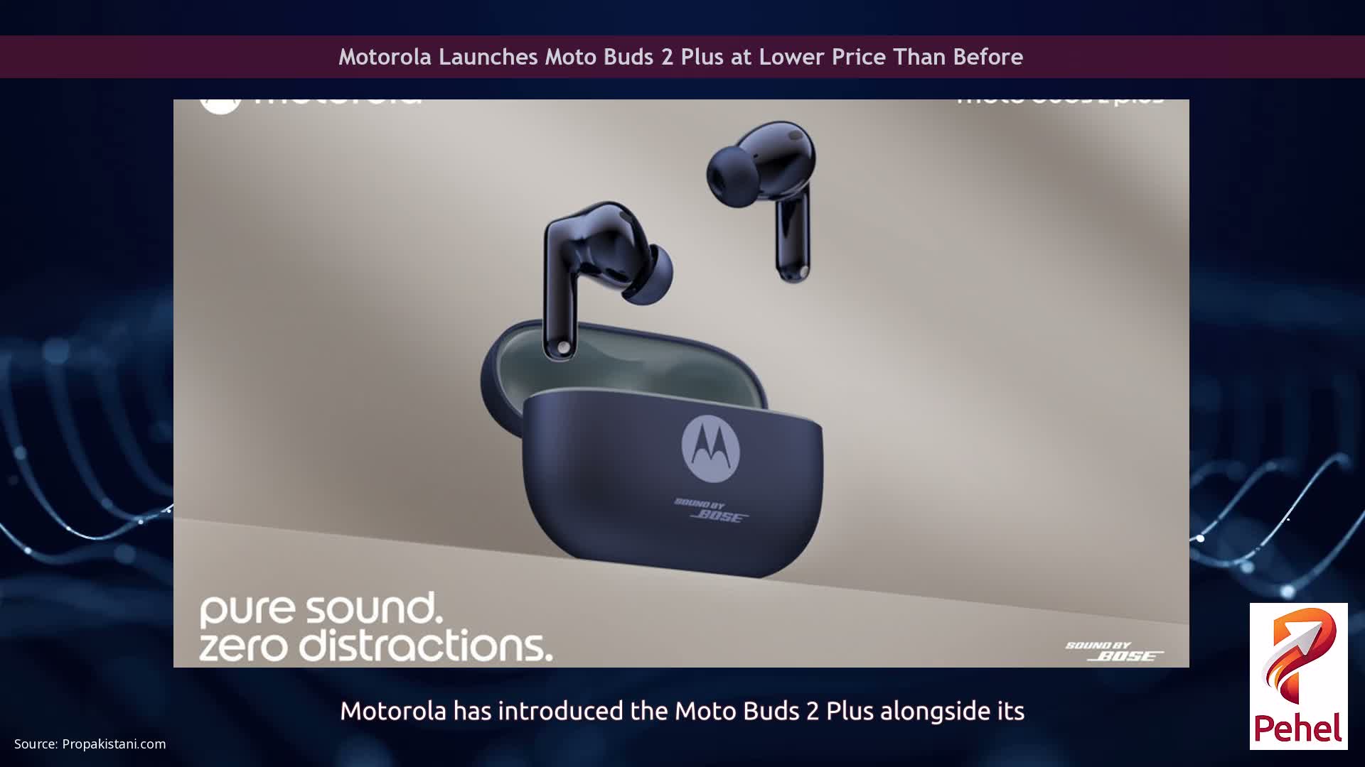 Motorola Launches Moto Buds 2 Plus at Lower Price Than Before