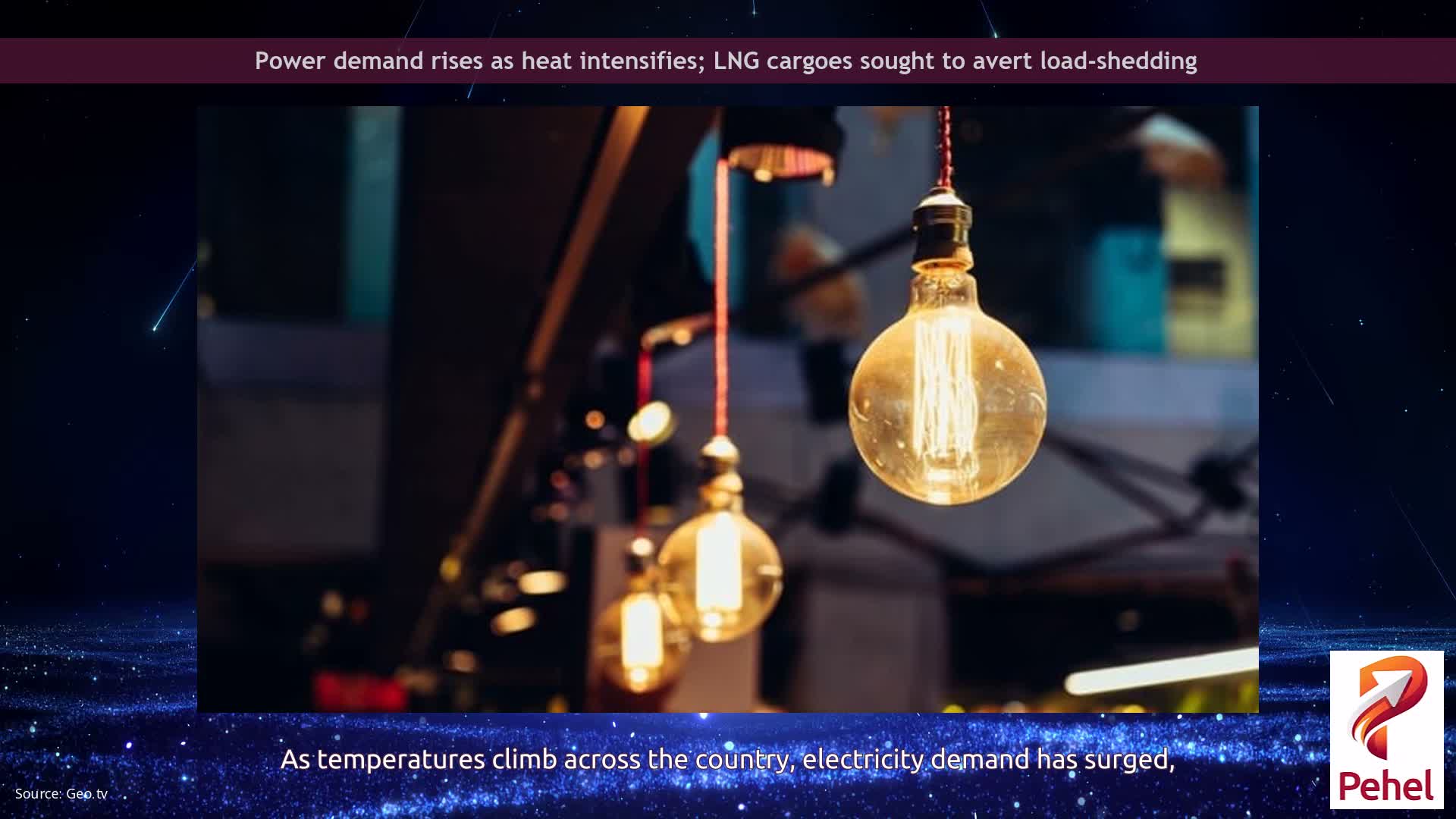 Power demand rises as heat intensifies; LNG cargoes sought to avert load-shedding