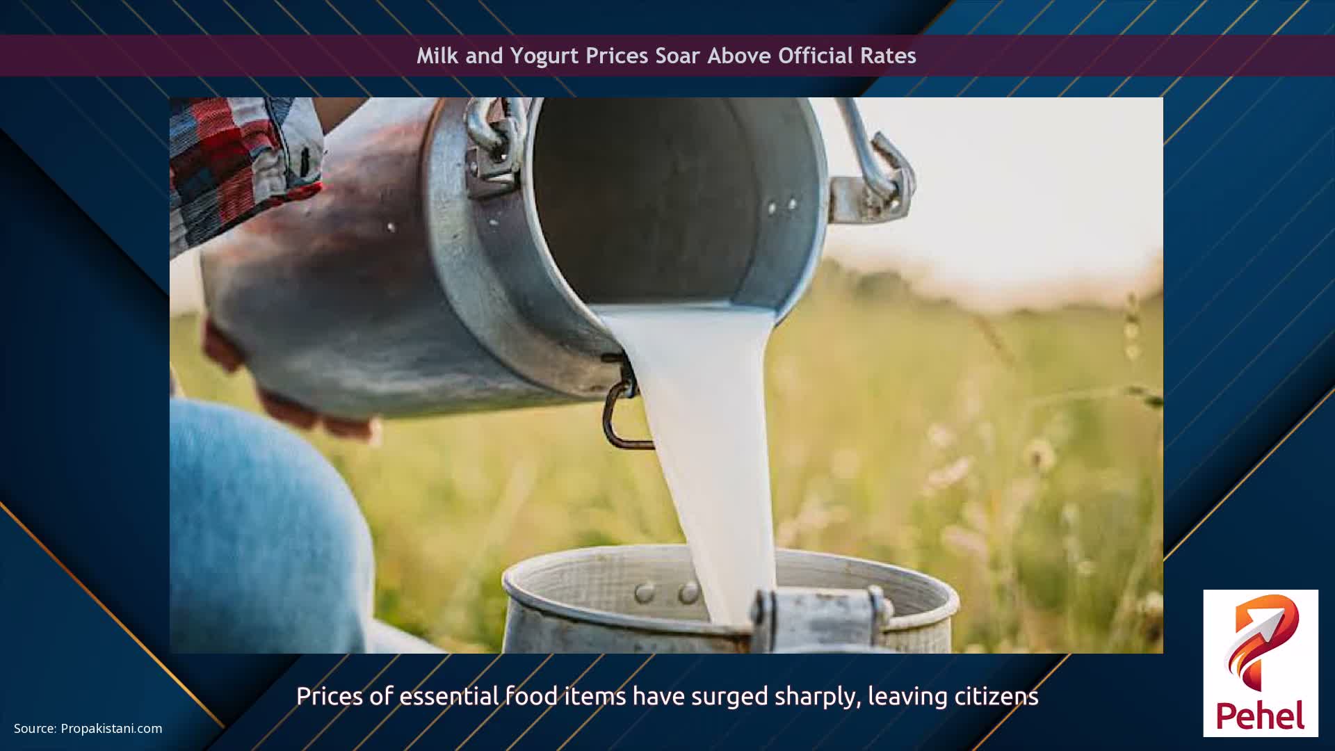 Milk and Yogurt Prices Soar Above Official Rates