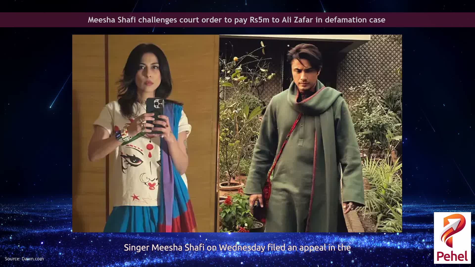 Meesha Shafi challenges court order to pay Rs5m to Ali Zafar in defamation case