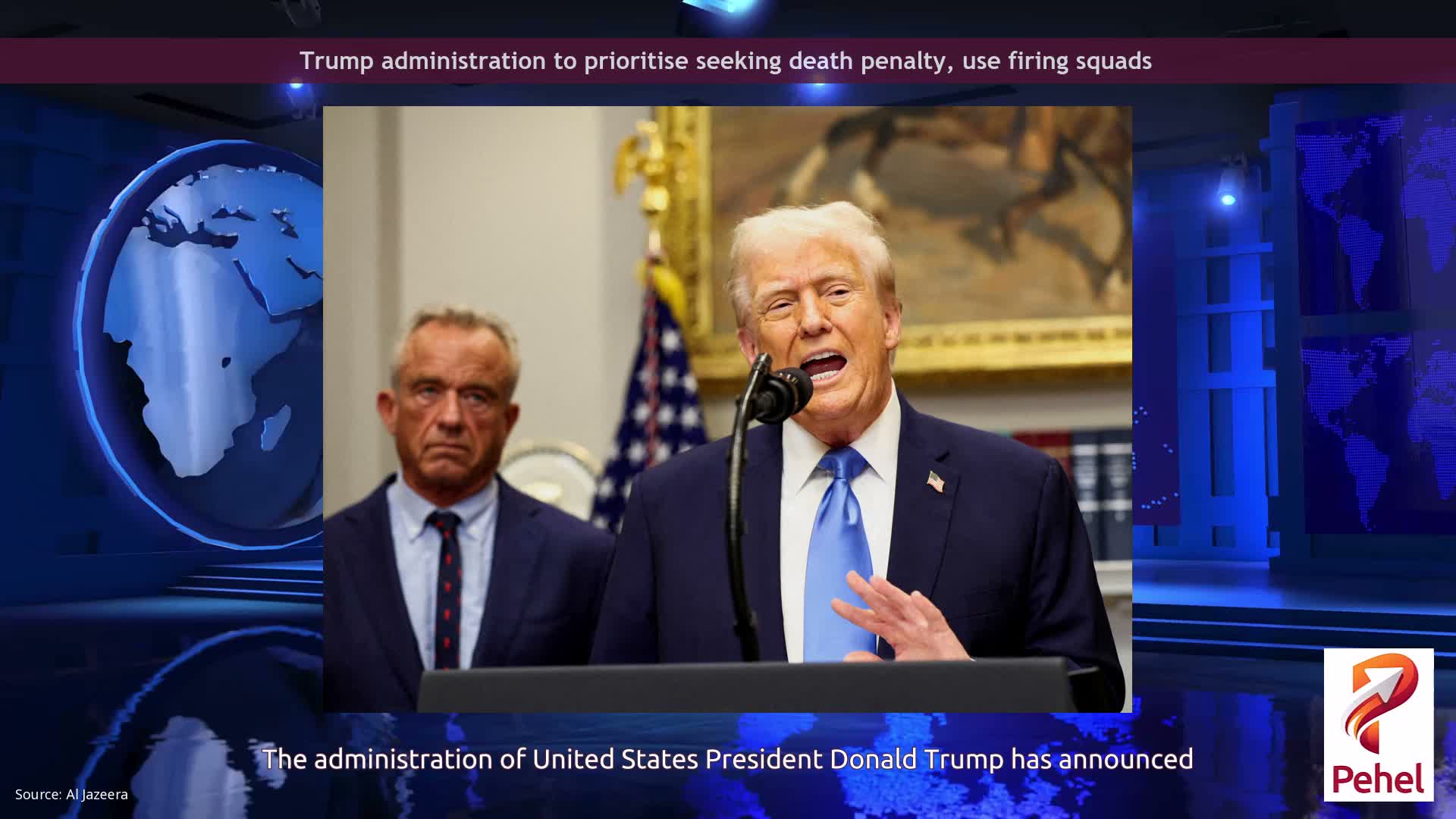 Trump administration to prioritise seeking death penalty, use firing squads