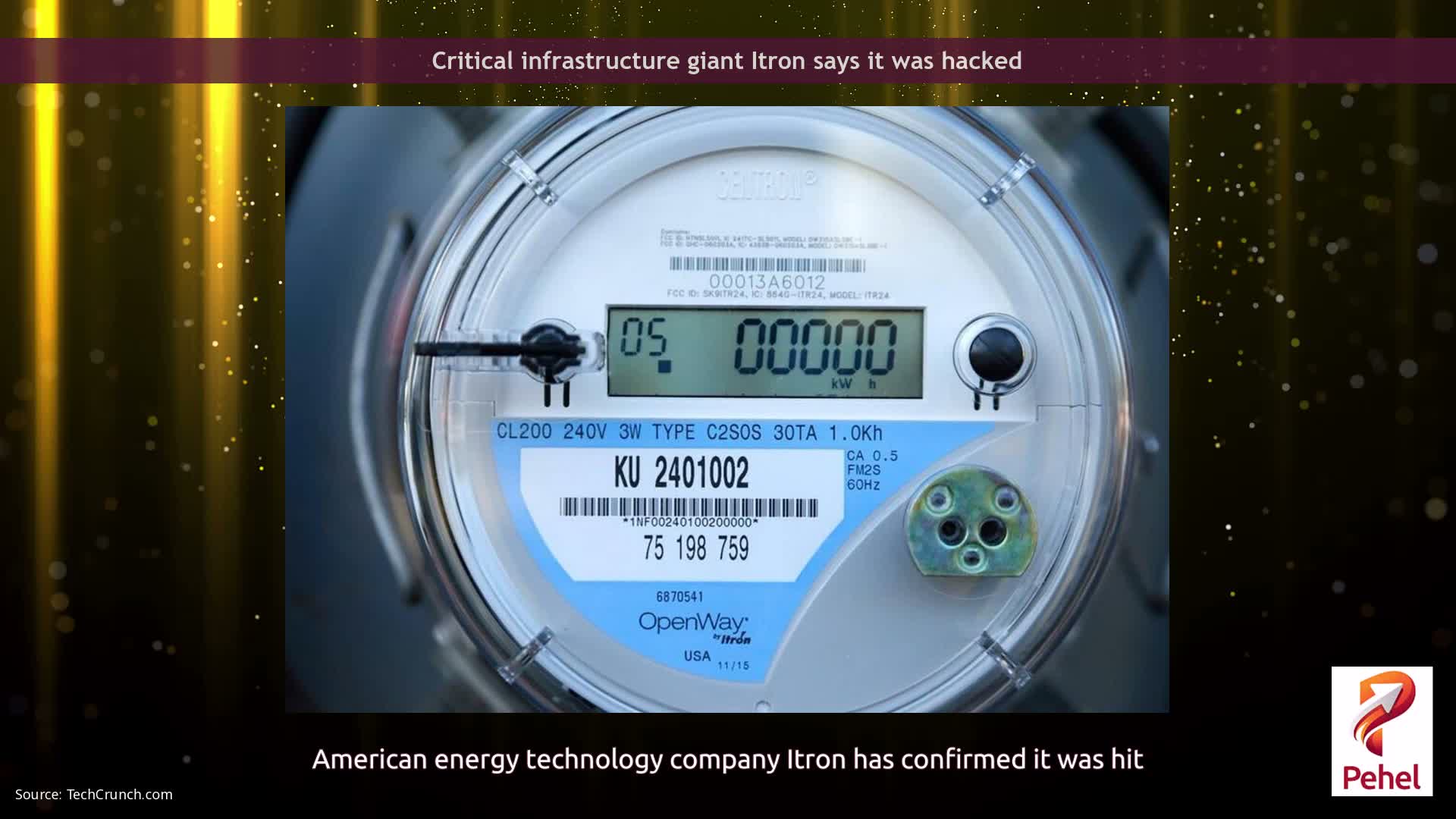 Critical infrastructure giant Itron says it was hacked