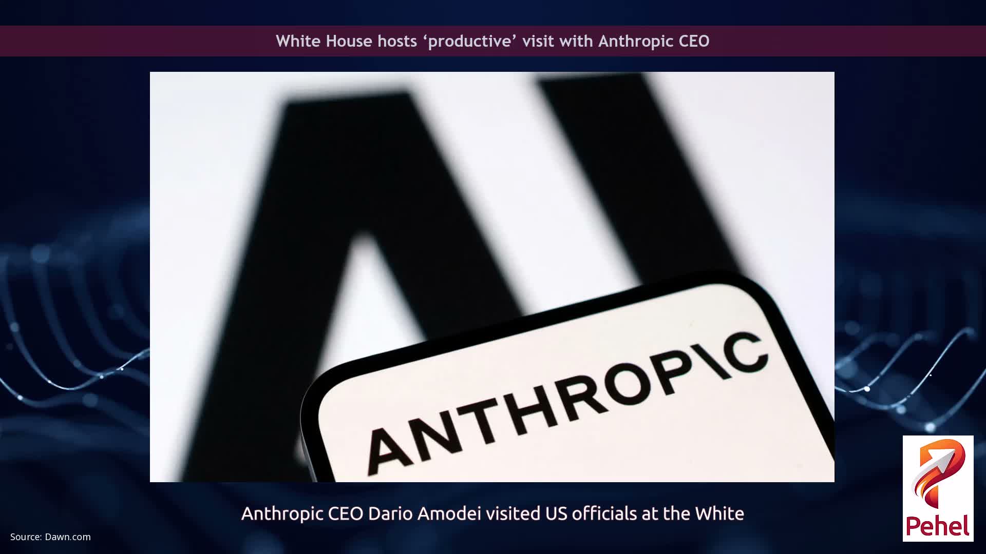 White House hosts ‘productive’ visit with Anthropic CEO